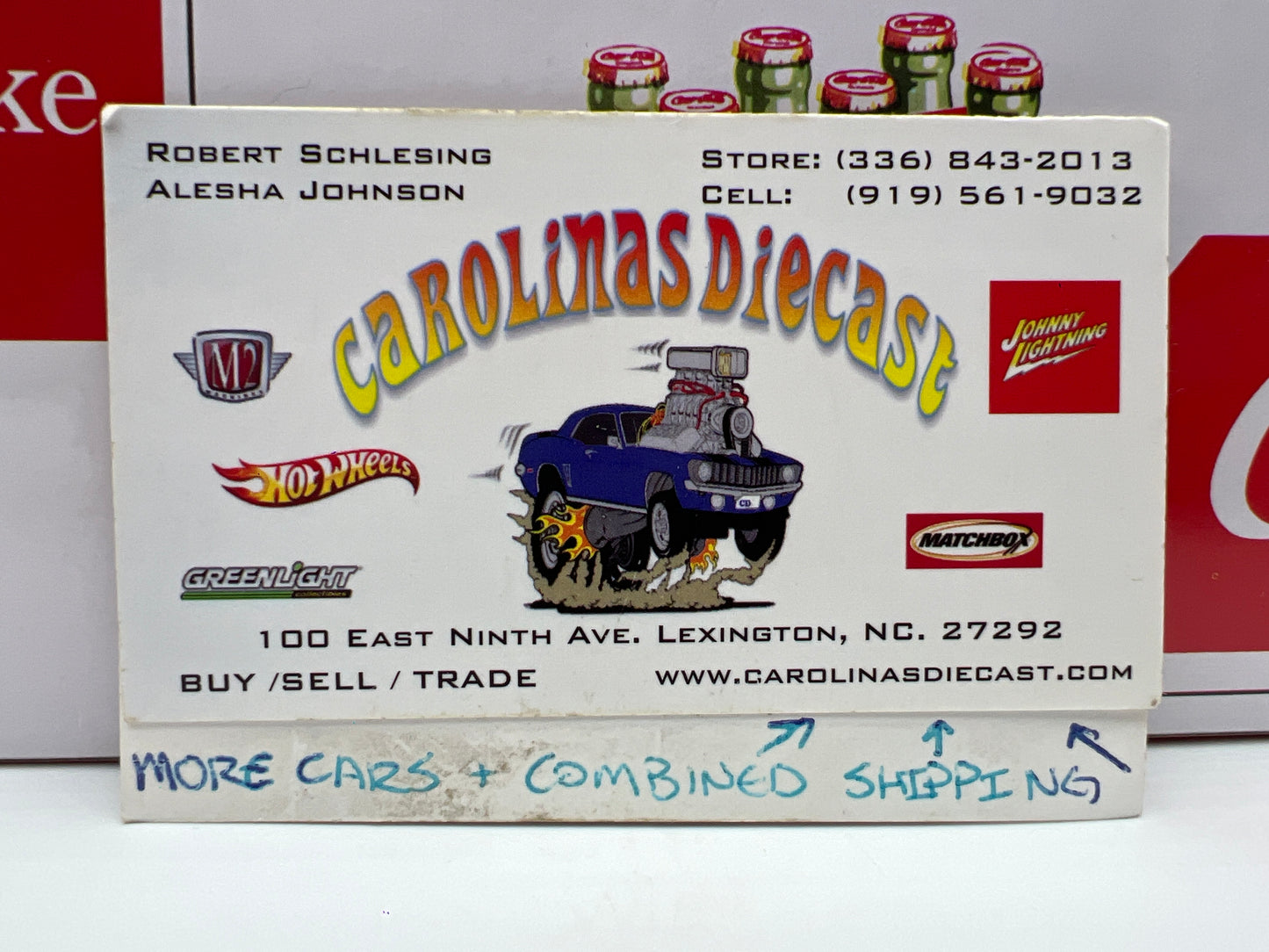 M2 Machines Auto Haulers Coca Cola 1958 Chevrolet Spartan LCF & 1957 Chevrolet Bel Air 50B01