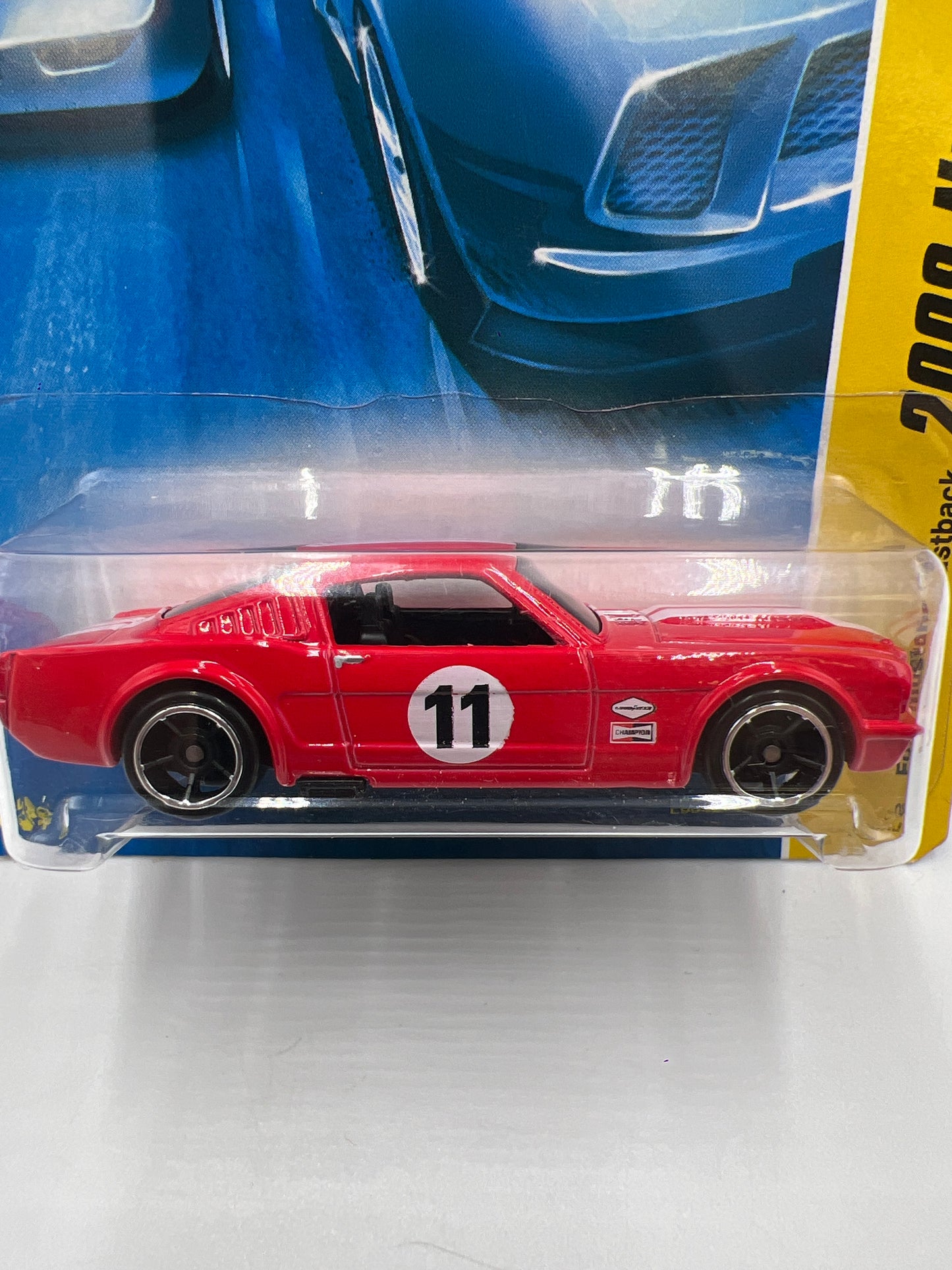 2008 Hot Wheels New Models #27 Ford Mustang Fastback Red 24F