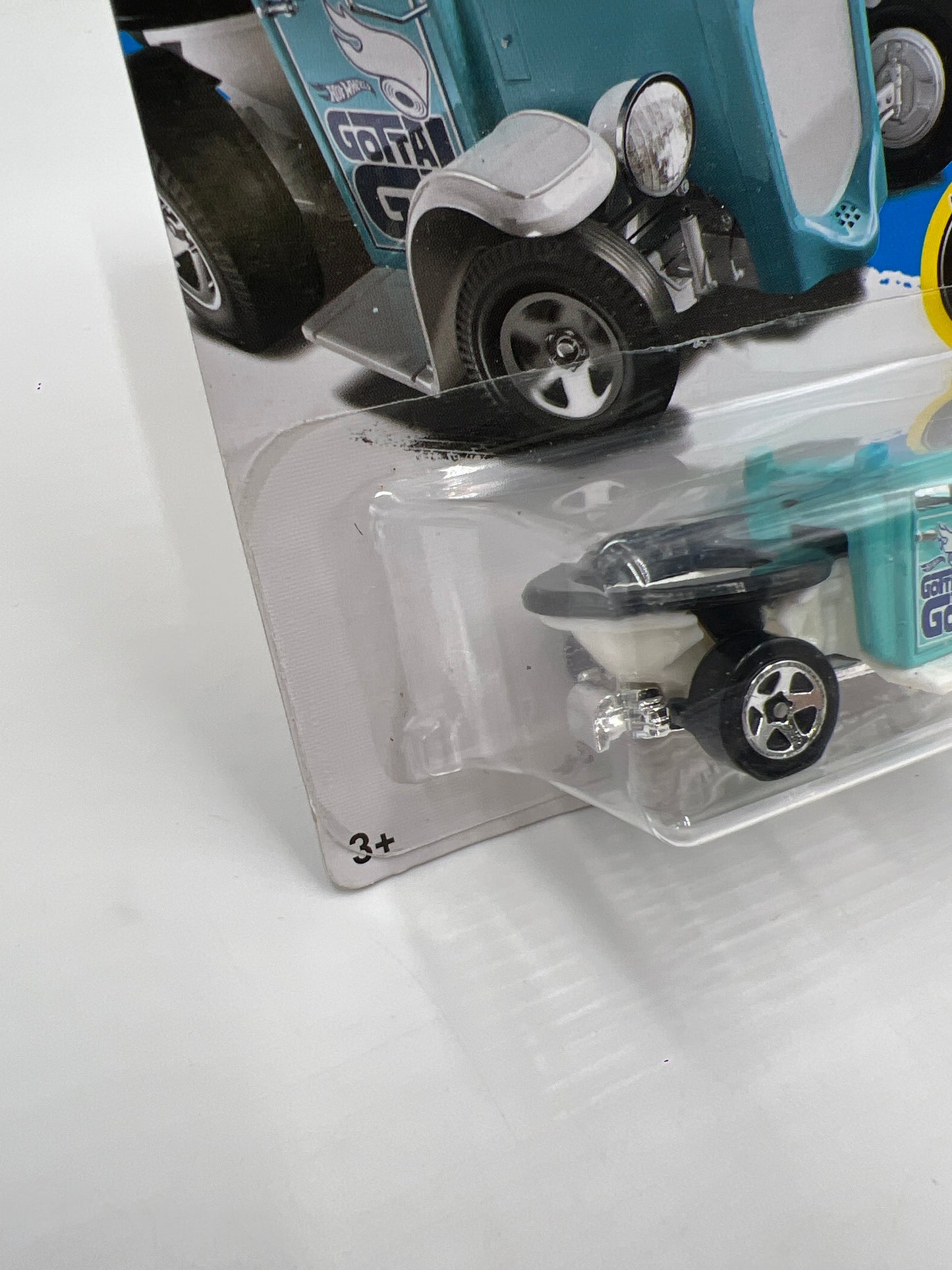 2017 Hot Wheels Experimotors #101 Gotta Go Blue 120H