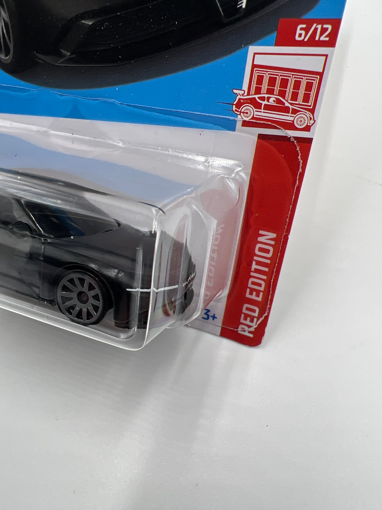 2024 Hot Wheels Target Exclusive Red Edition #85 Delorean Alpha5 Black 144B