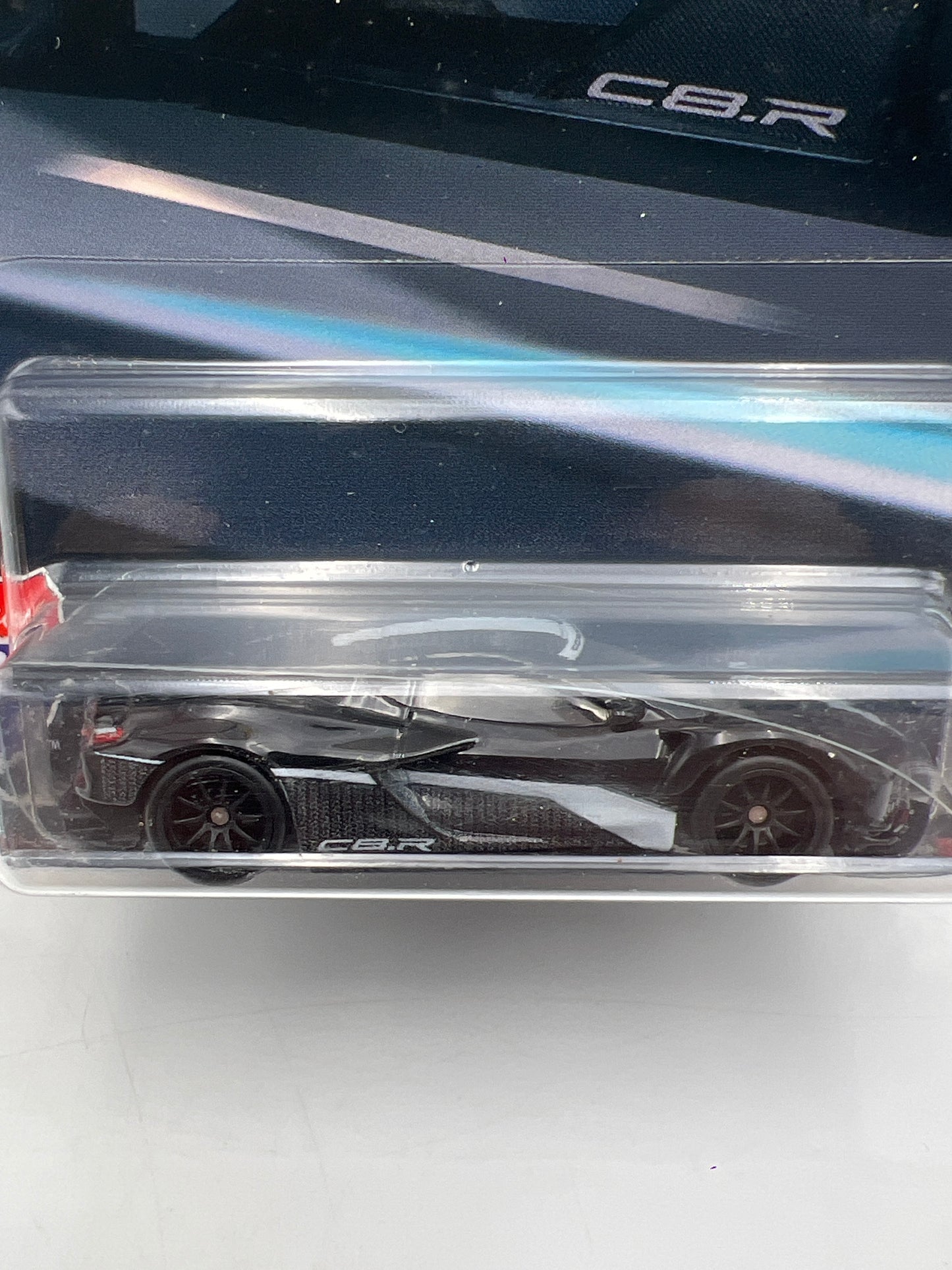 Hot Wheels Premium Car Culture American Scene CHASE #0 Corvette C8.R Black W/Protector