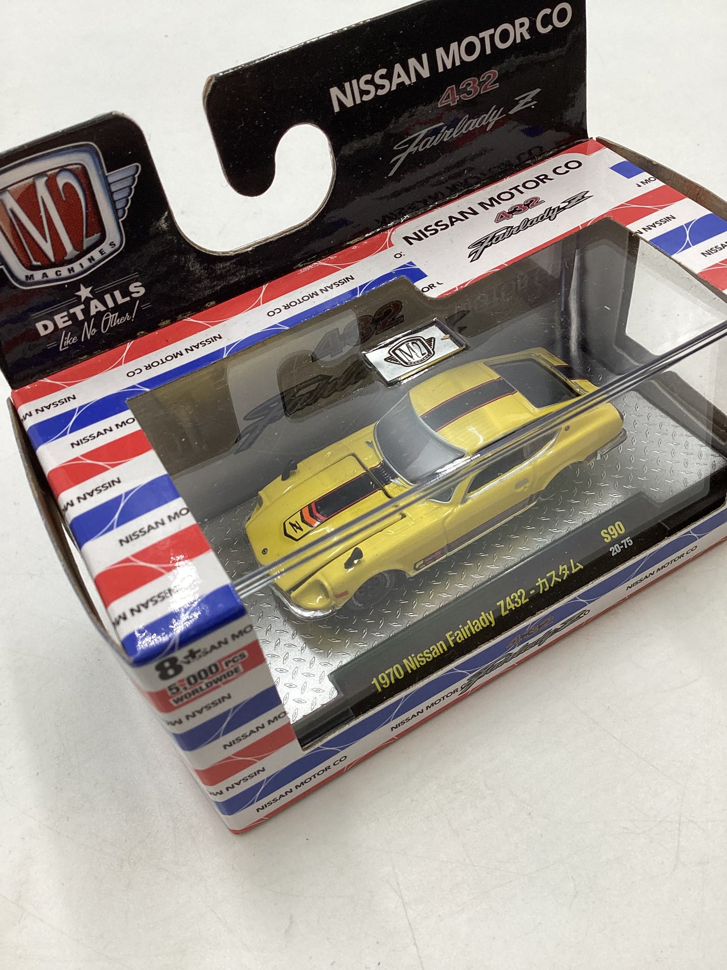 M2 Machines 1/24 1970 Nissan Fairlady Z432 S90