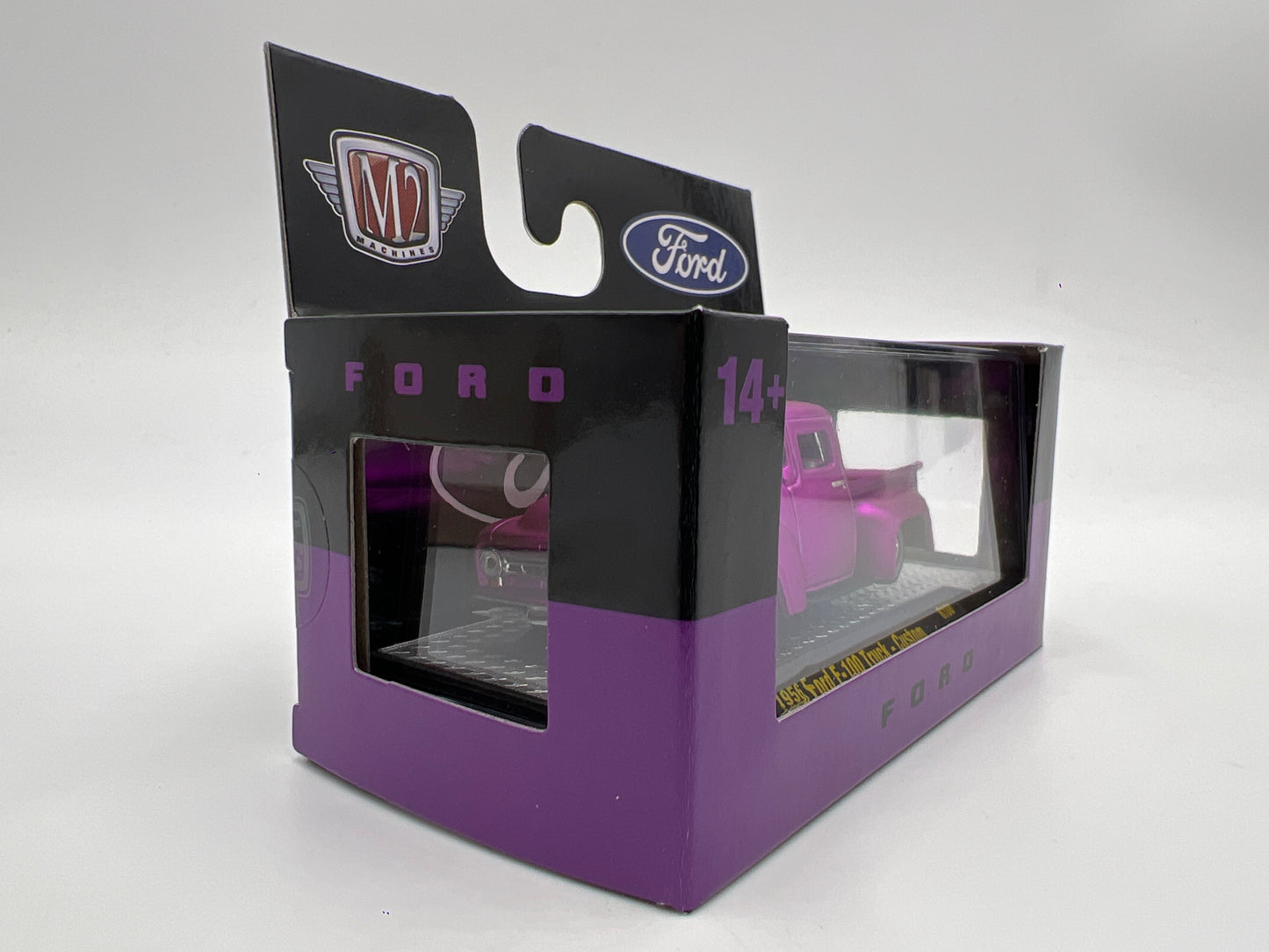 2025 M2 Machines Auto-Thentics 1956 Ford F-100 Truck Custom Purple R100
