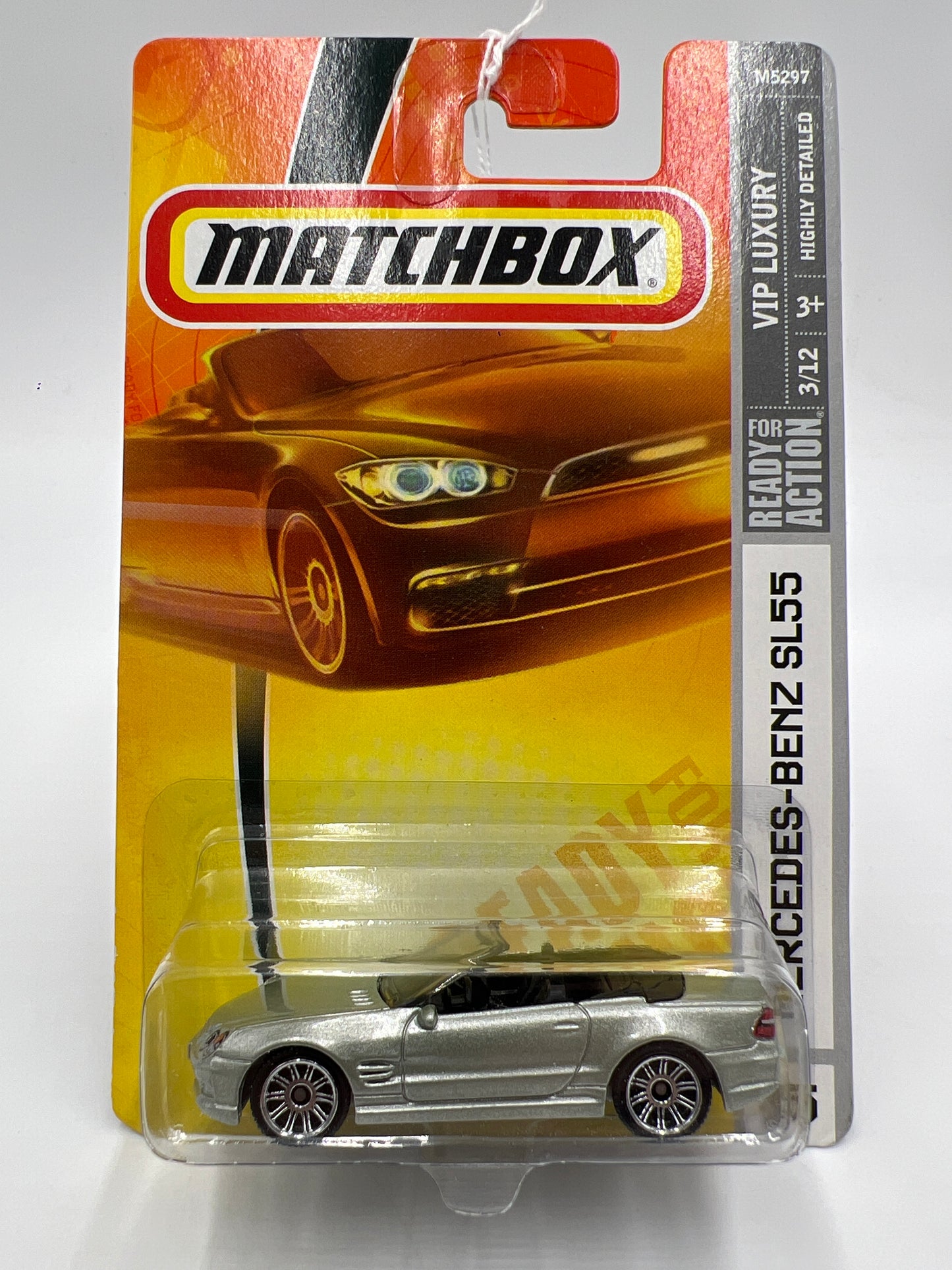 Matchbox VIP Luxury #35 Mercedes-Benz SL55 Silver 216P