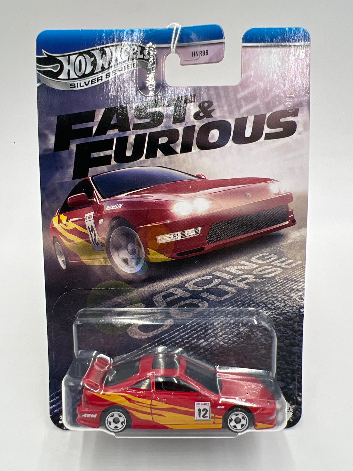 Hot Wheels Silver Series Fast & Furious Racing Course #2 1996 Acura Integra GSR Red 161L