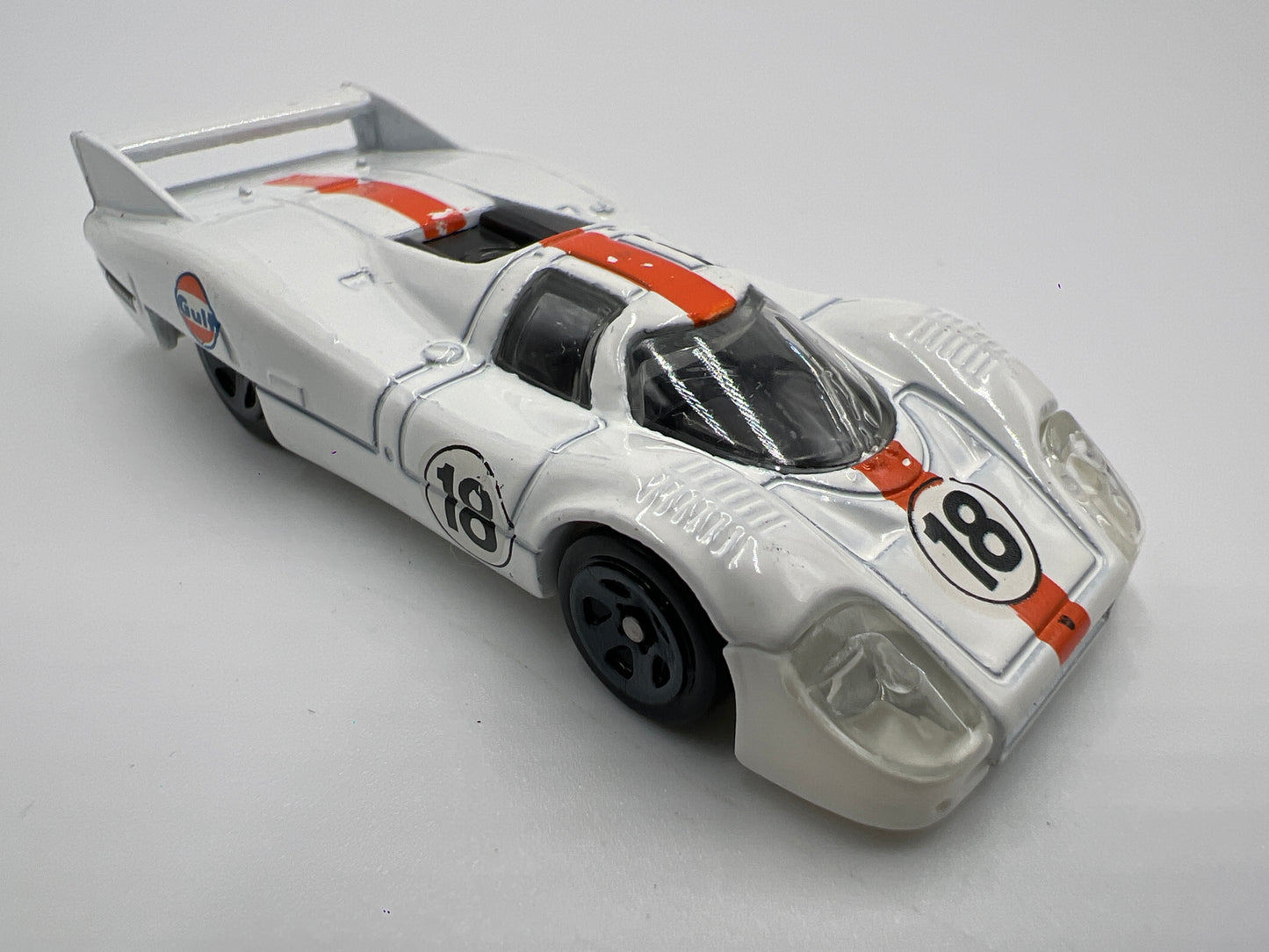 Hot Wheels 1/64 Porsche 917LH Gulf White Loose