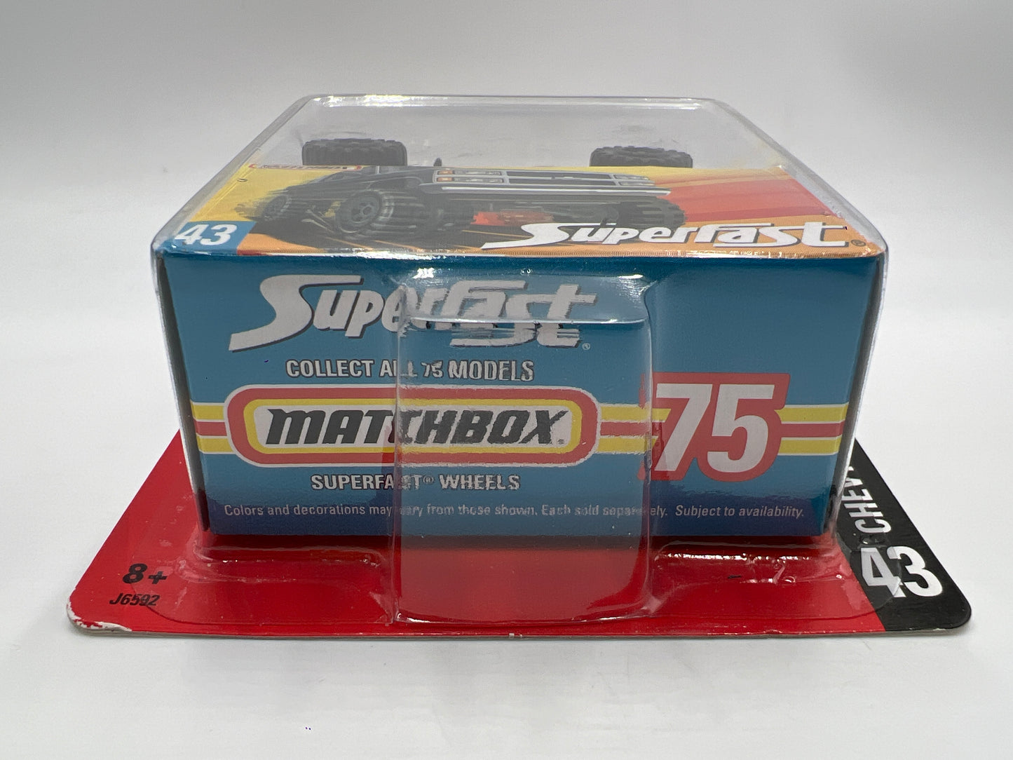 Matchbox Superfast #43 Chevy K-1500 Pick-Up Gray