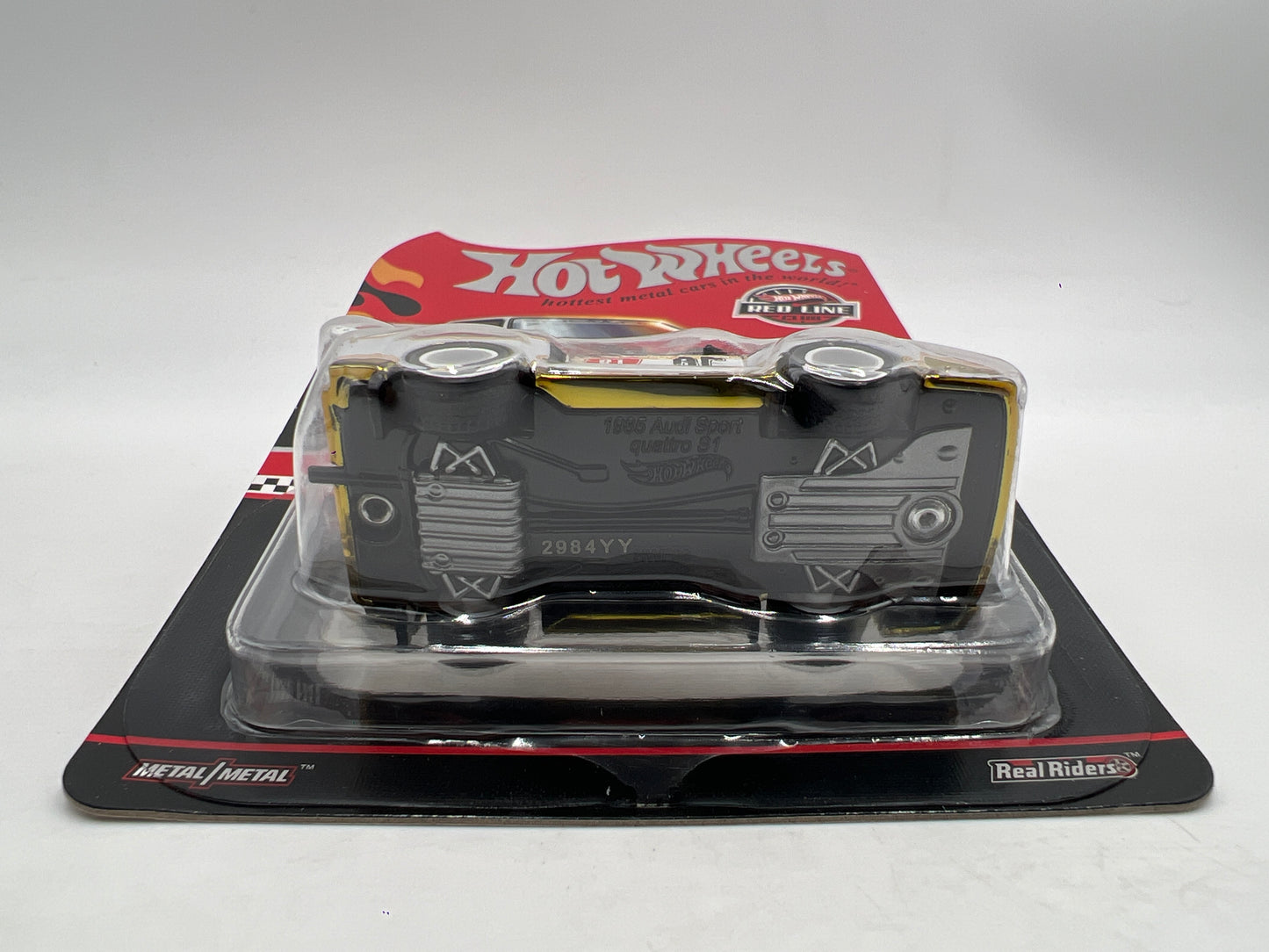 2025 Hot Wheels RLC 1985 Audi Sport Quattro S1 White/Gold W/Protector