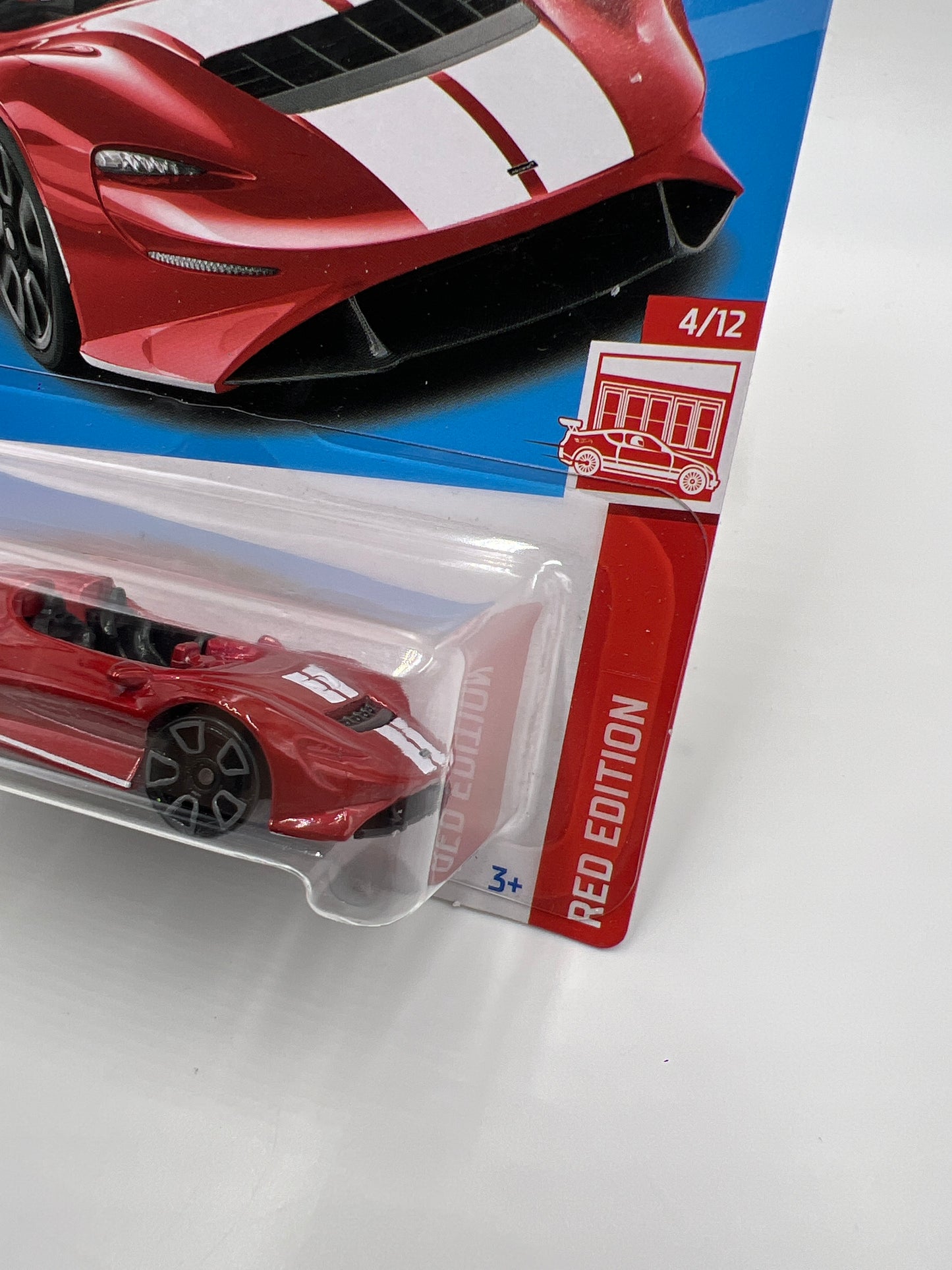 2023 Hot Wheels Target Exclusive Red Edition #82 McLaren Elva Red 143H