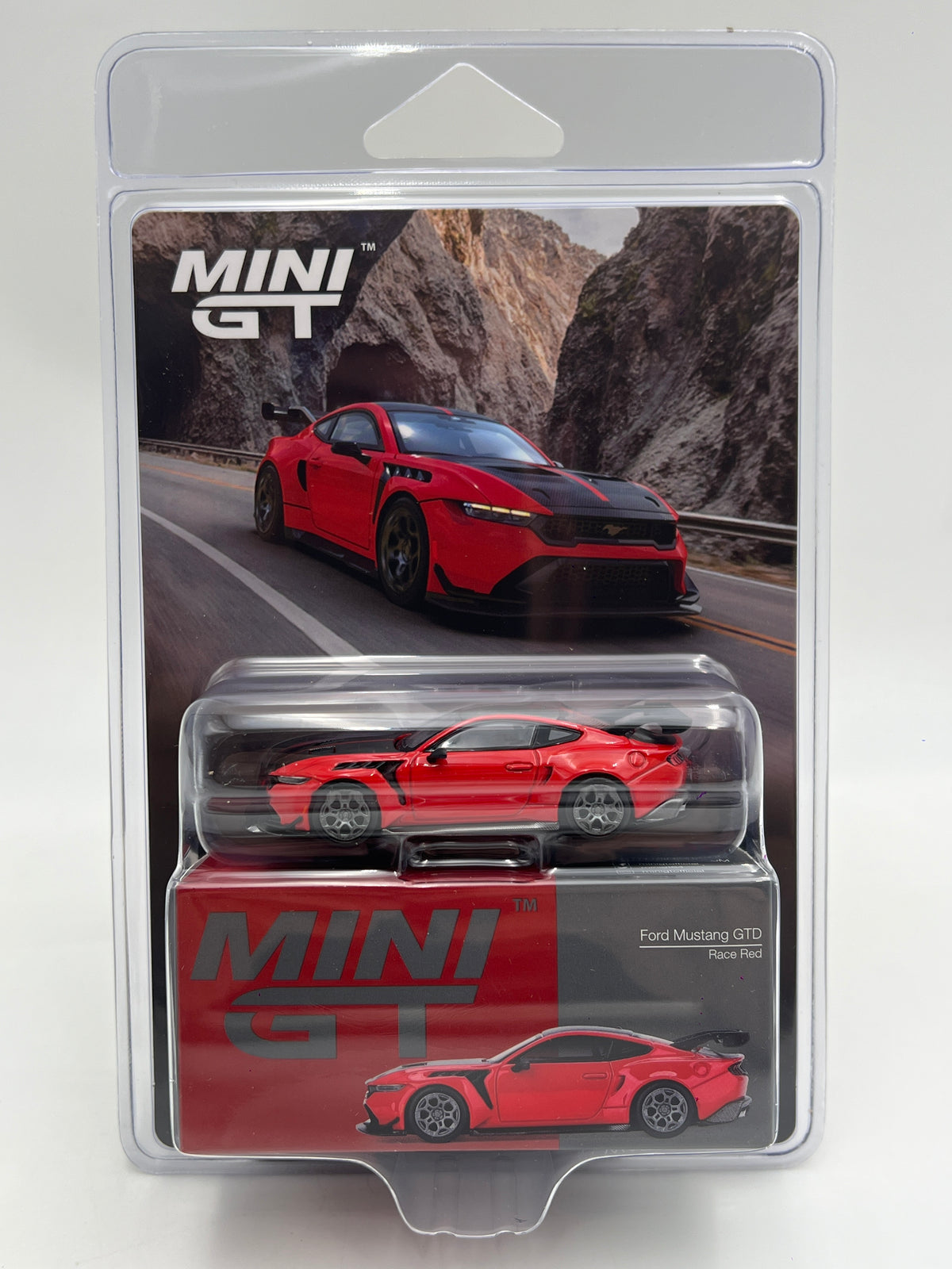 Mini GT #1196 Ford Mustang GTD Race Red