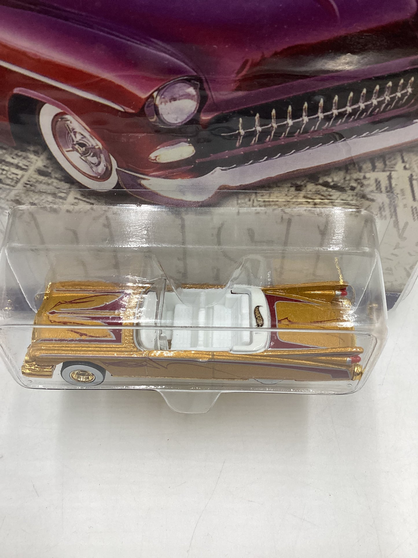 Hot Wheels Cruisin America Crusiers 59 Cadillac Gold