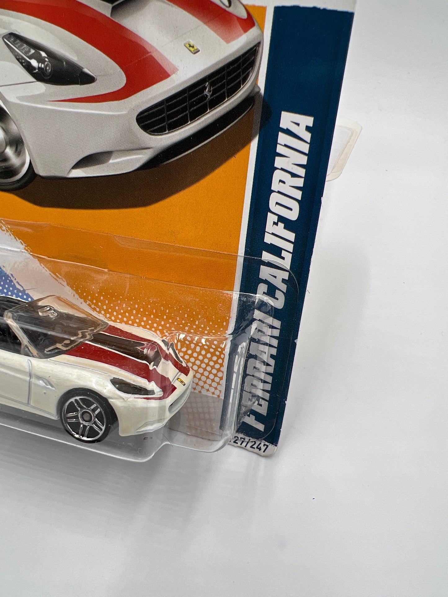 2012 Hot Wheels All Stars #127 Ferrari California White