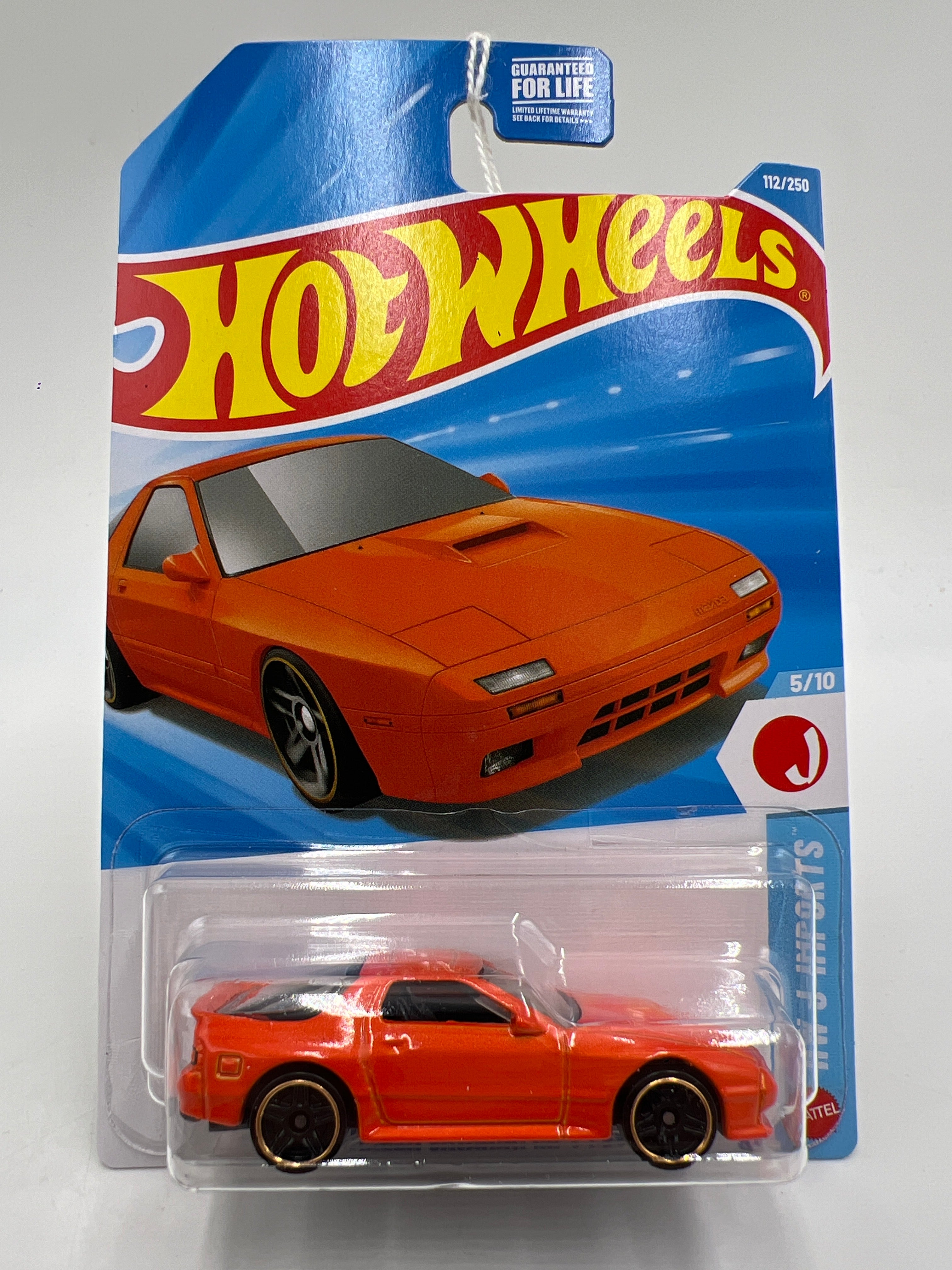 2026 Hot Wheels E Case #112 89 Mazda Savanna RX-7 FC3S Orange 81C