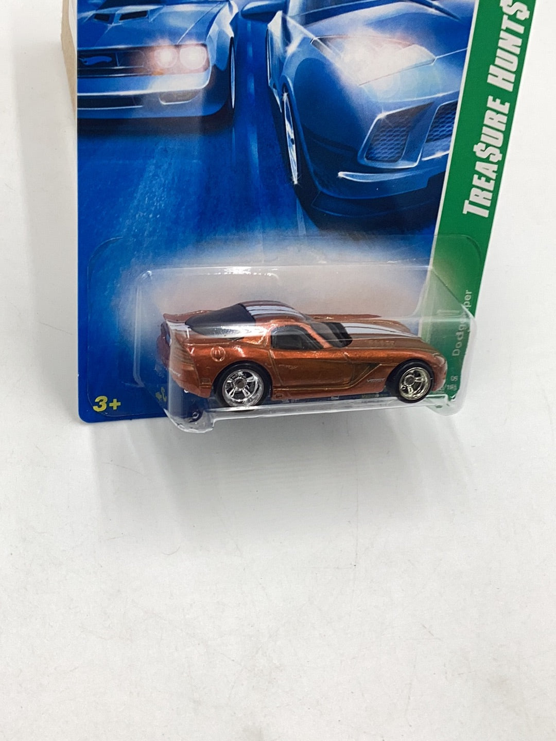 2008 Hot Wheels Super Treasure Hunt #168 Dodge Viper W/Protector