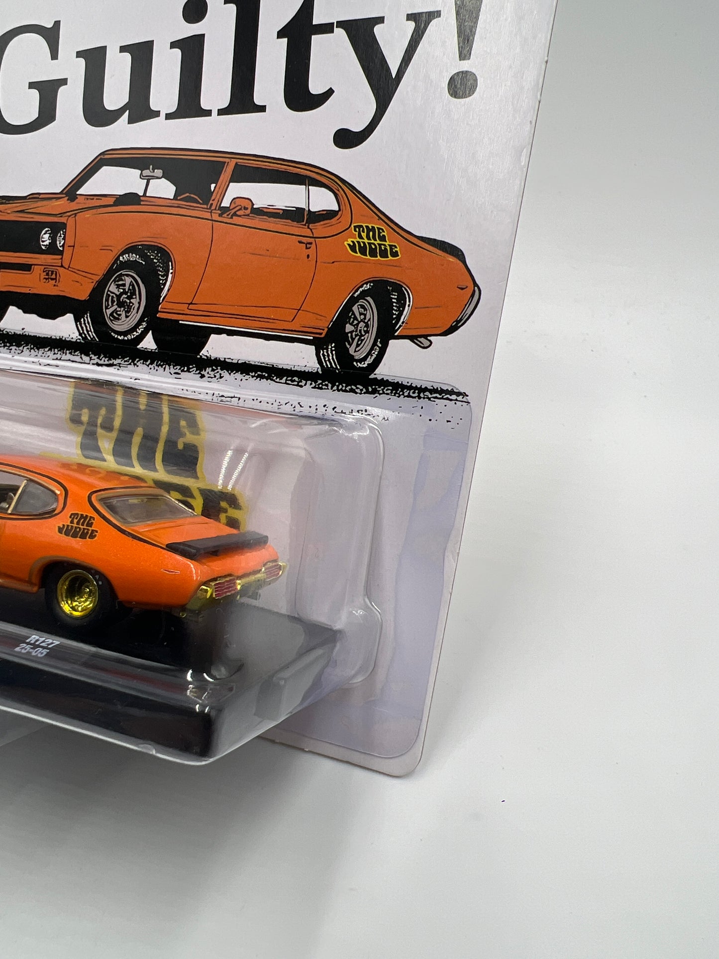 M2 Machines Auto-Drivers CHASE 1969 Pontiac GTO Judge Orange R127