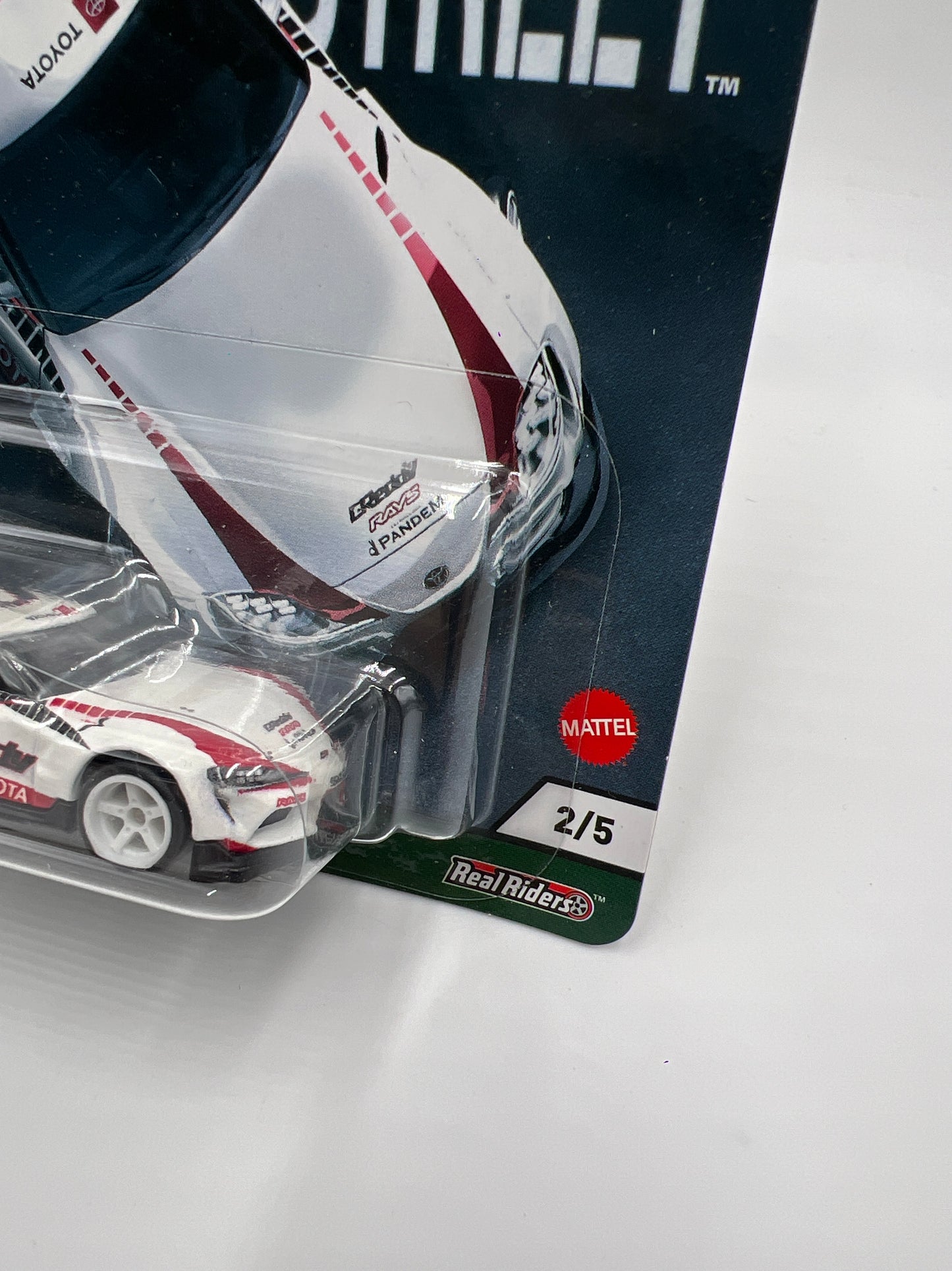 Hot Wheels Premium Slide Street #2 20 Toyota GR Supra White GReddy