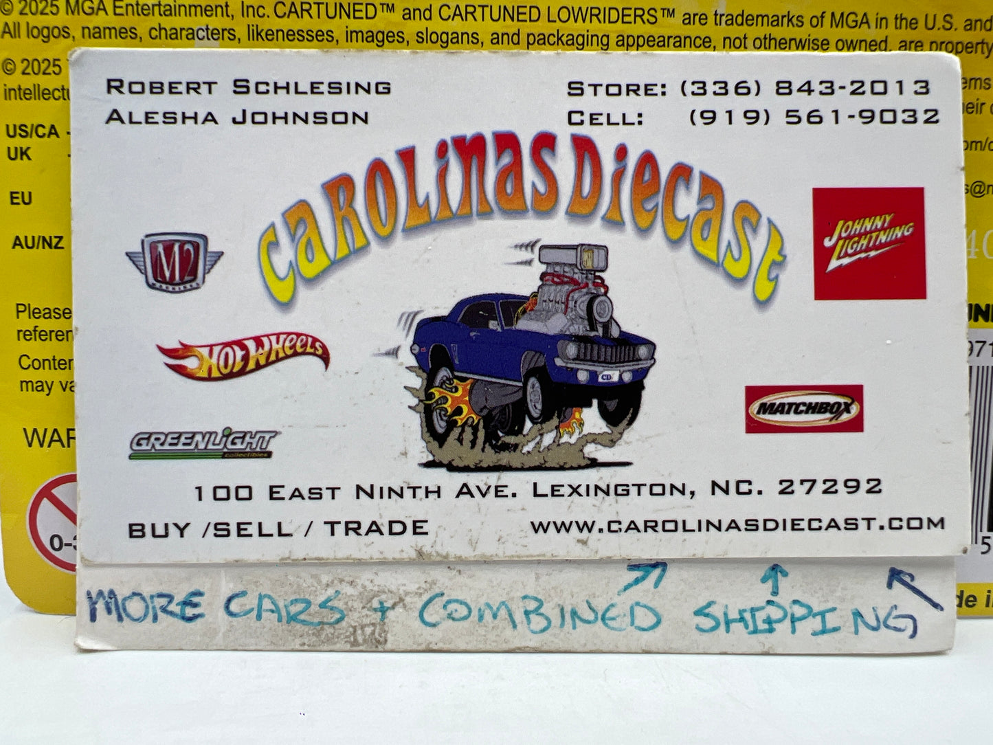 2025 MGA Car Tuned JDM Series 3 #4 22 Toyota Supra Blue