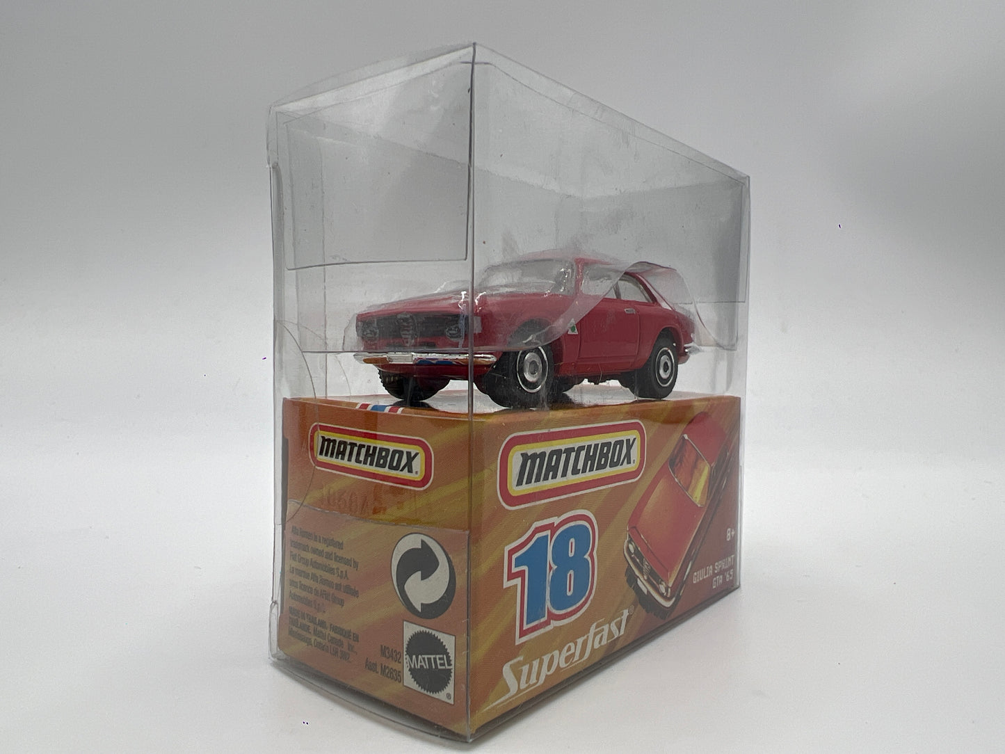 Matchbox Superfast #18 Giulia Sprint GTA 65 Red