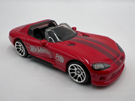 2025 Hot Wheels Silver Series Mattel 80th Anniversary Box Set Dodge Viper RT/10 Red Loose