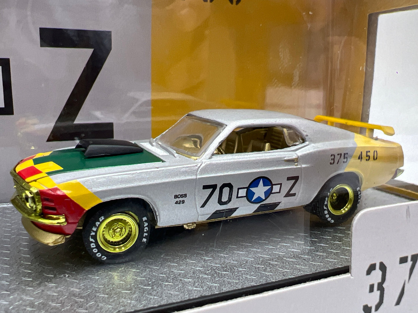 M2 Machines Auto Haulers CHASE 1970 Ford C-950 & 1970 Ford Mustang Boss 429 R48