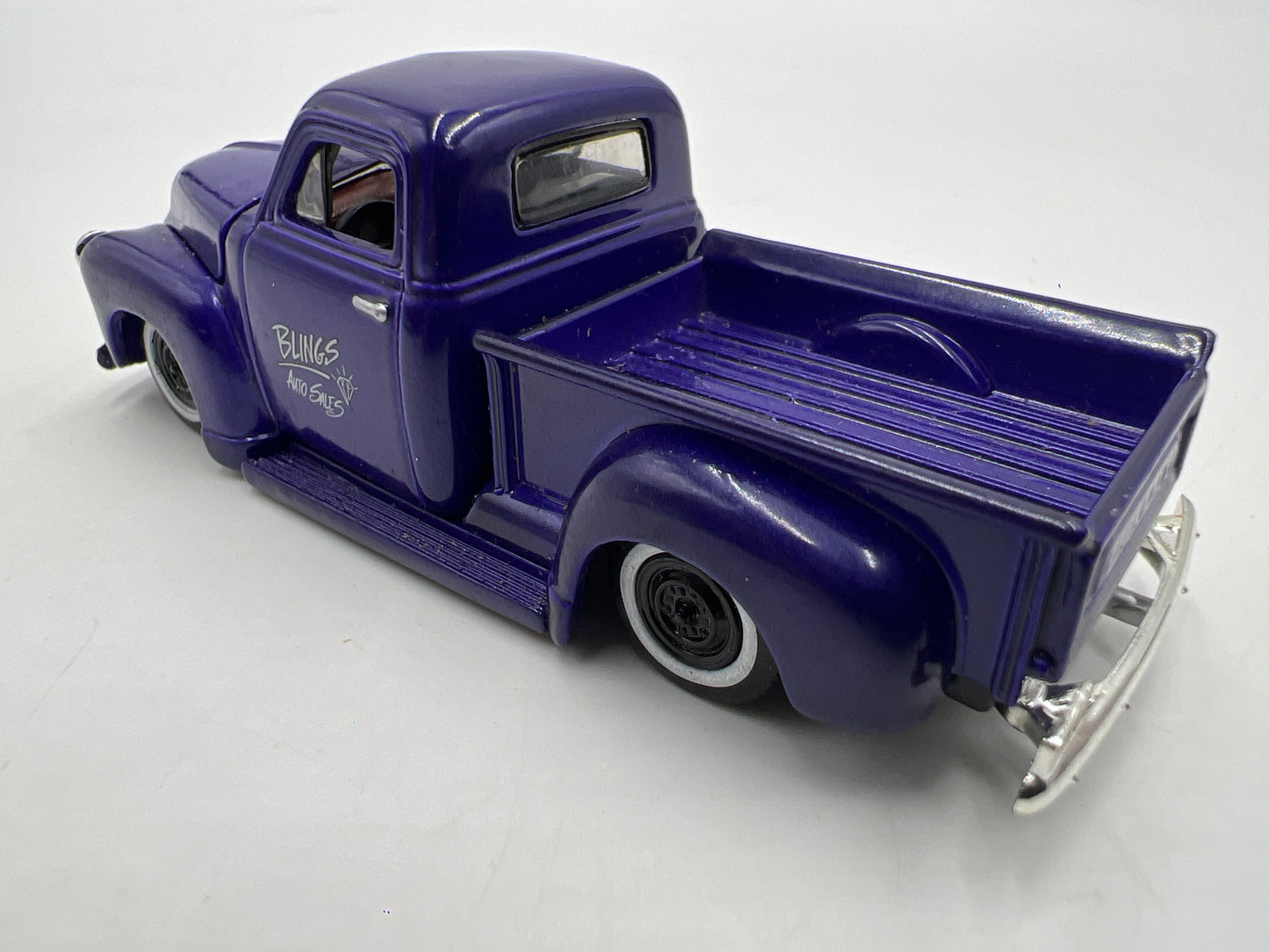 Muscle Machines West Coast Choppers 53 Chevy Pickup Purple Loose