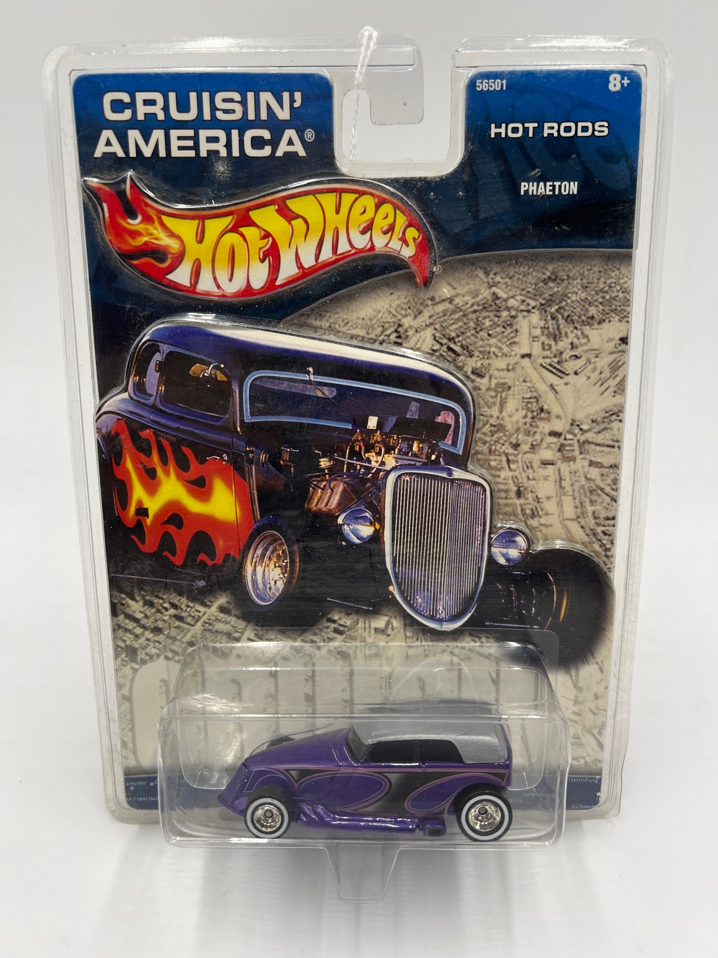 Hot Wheels Cruisin America Hot Rods Phaeton Purple SR