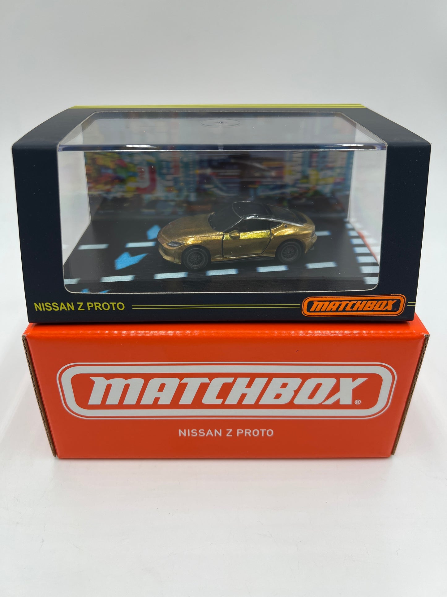 Matchbox RLC Mattel Creations Nissan Z Proto Gold