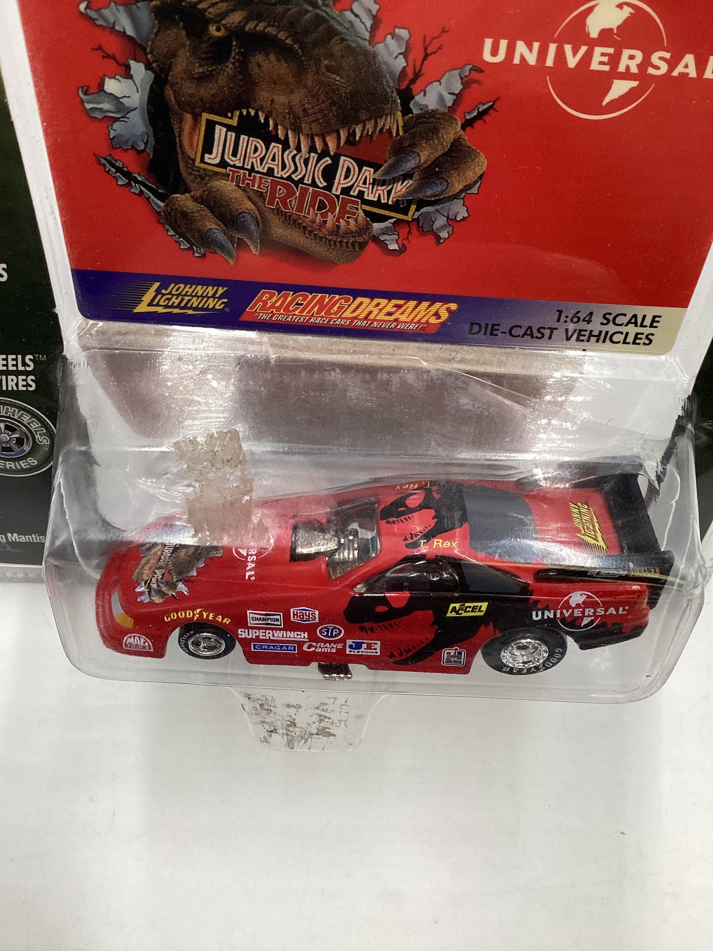 Johnny Lightning Racing Dreams Jurassic Park Drag Funny Car 188G