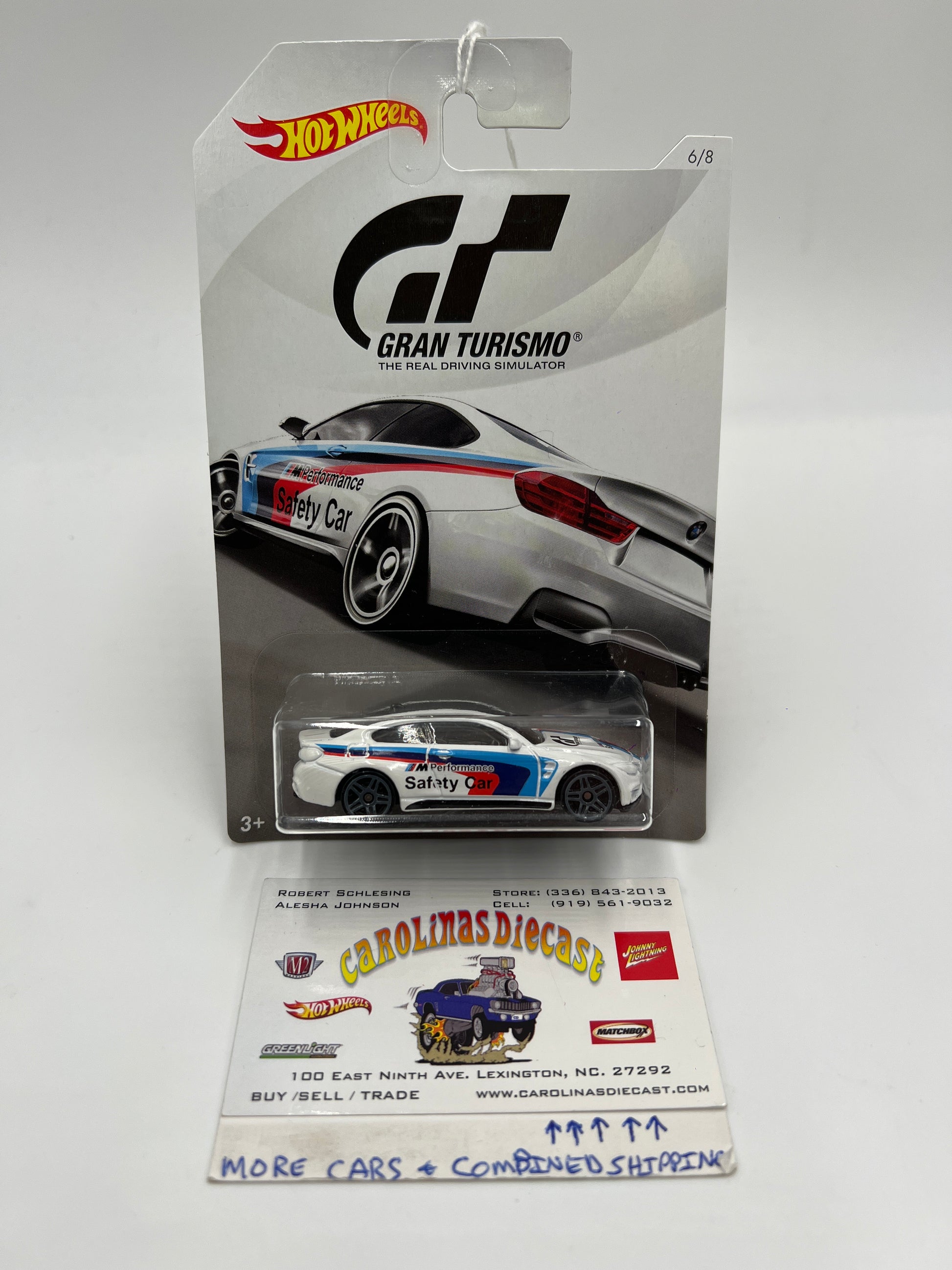 Hot Wheels Gran Turismo Series #6 BMW M4 White 152C – carolinasdiecast