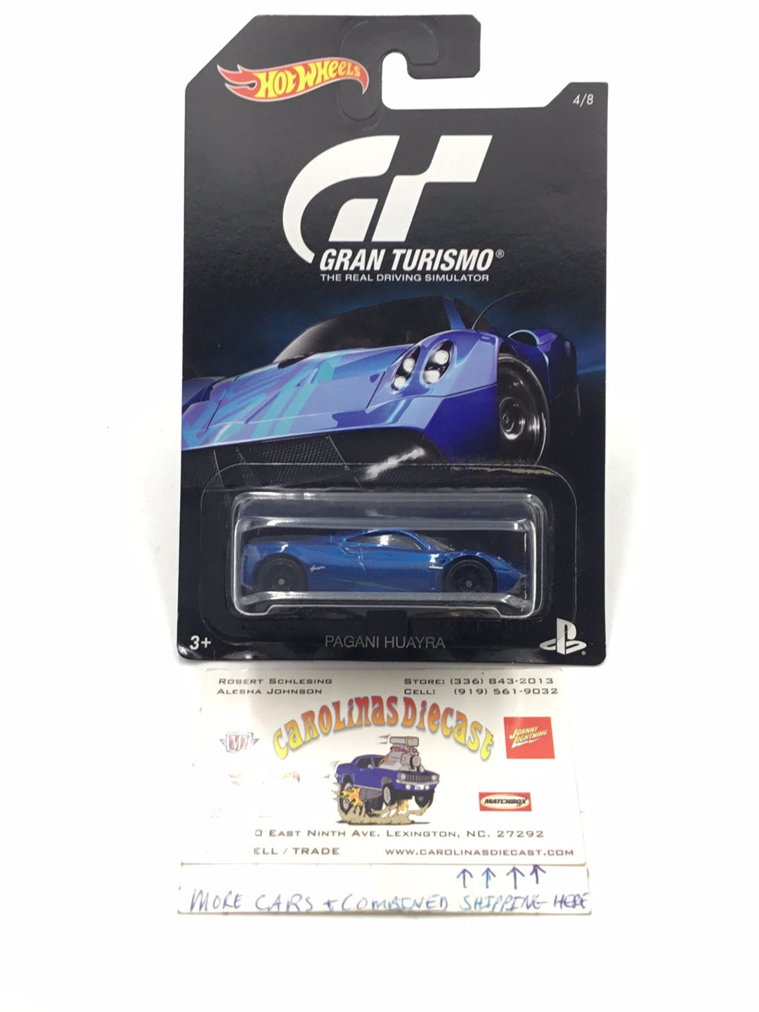 Hot wheels Gran Turismo #4 Pagani Huayra HH4