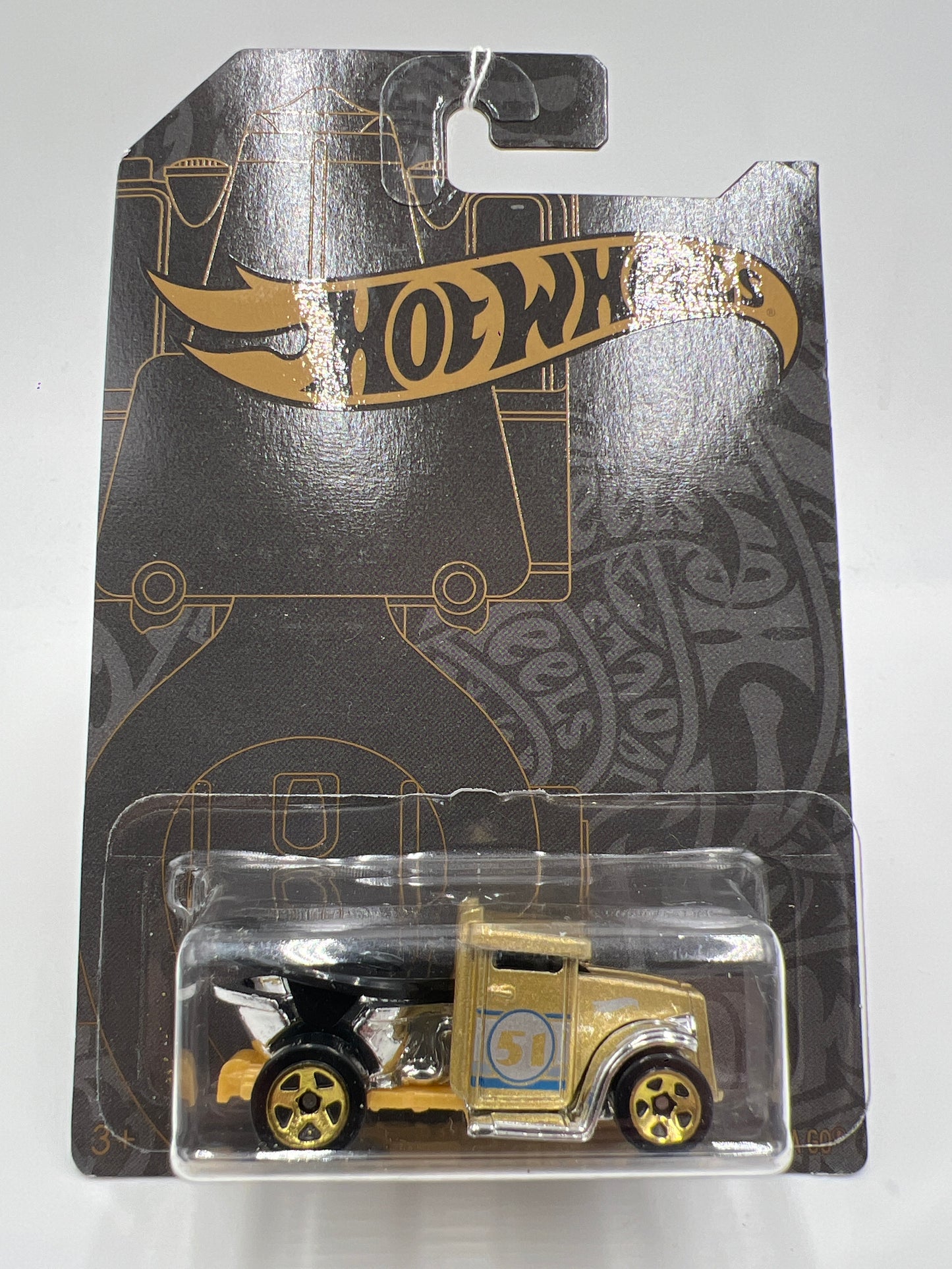 Hot Wheels 51 Anniversary Series Gotta Go Chase Gold