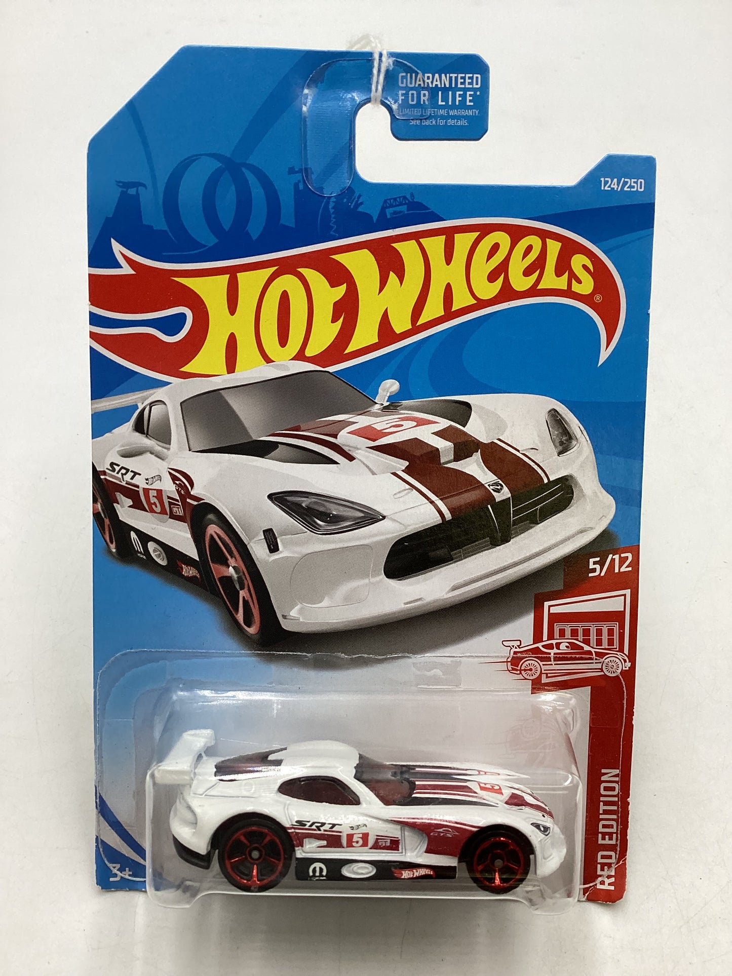 2019 Hot wheels #124 SRT Viper GTS-R Red edition Target Exclusive 145F