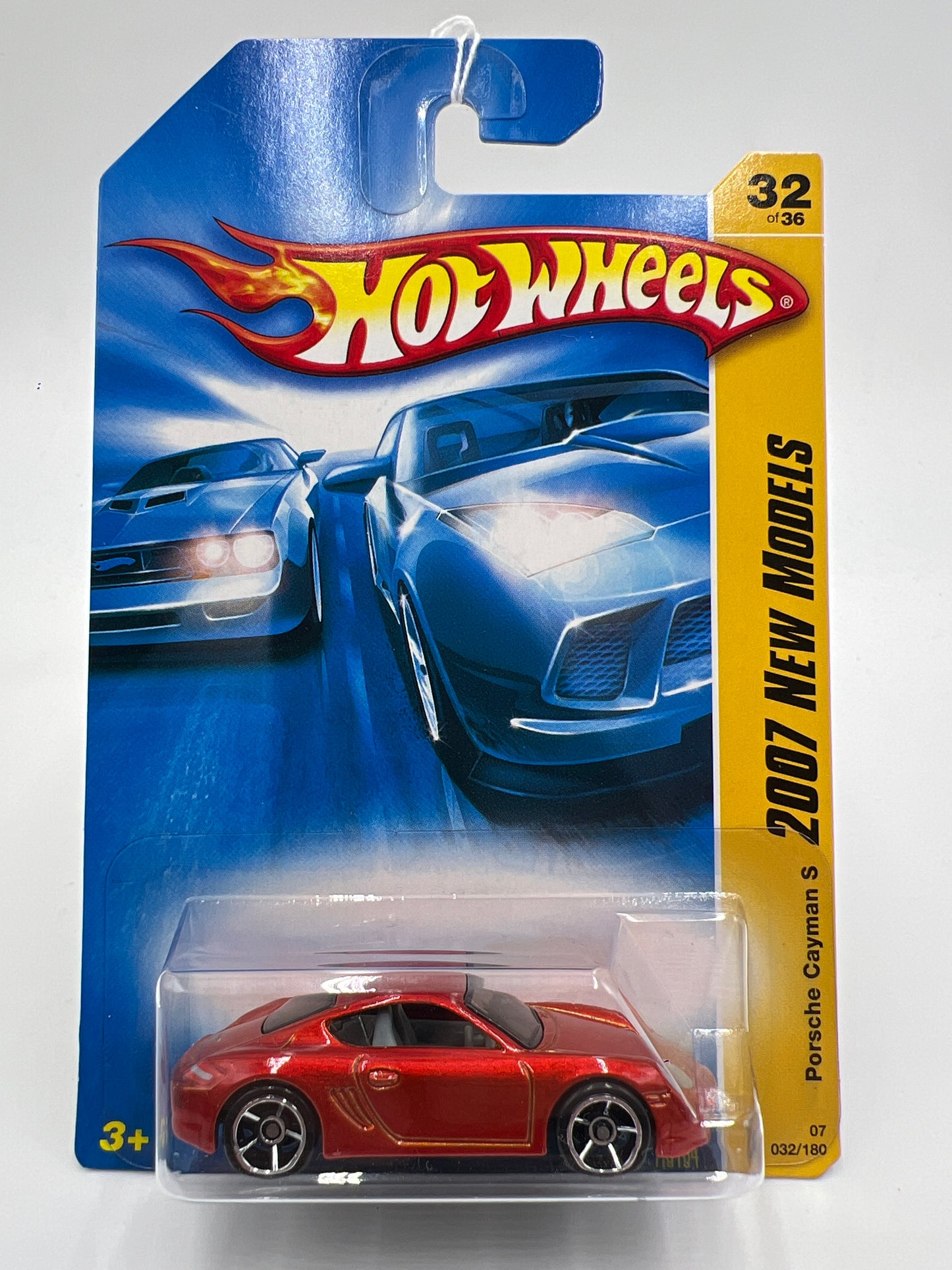 2007 Hot Wheels New Models #32 Porsche Cayman S Orange 99B