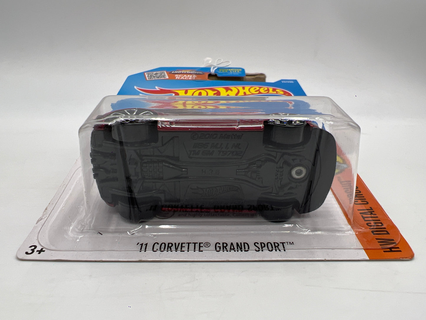 2016 Hot Wheels Treasure Hunt #22 11 Corvette Grand Sport Red