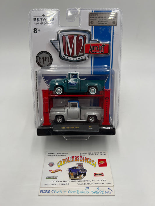 M2 Machines Auto-Lift 2 Pack 1956 Ford F-100 Truck R17 201H