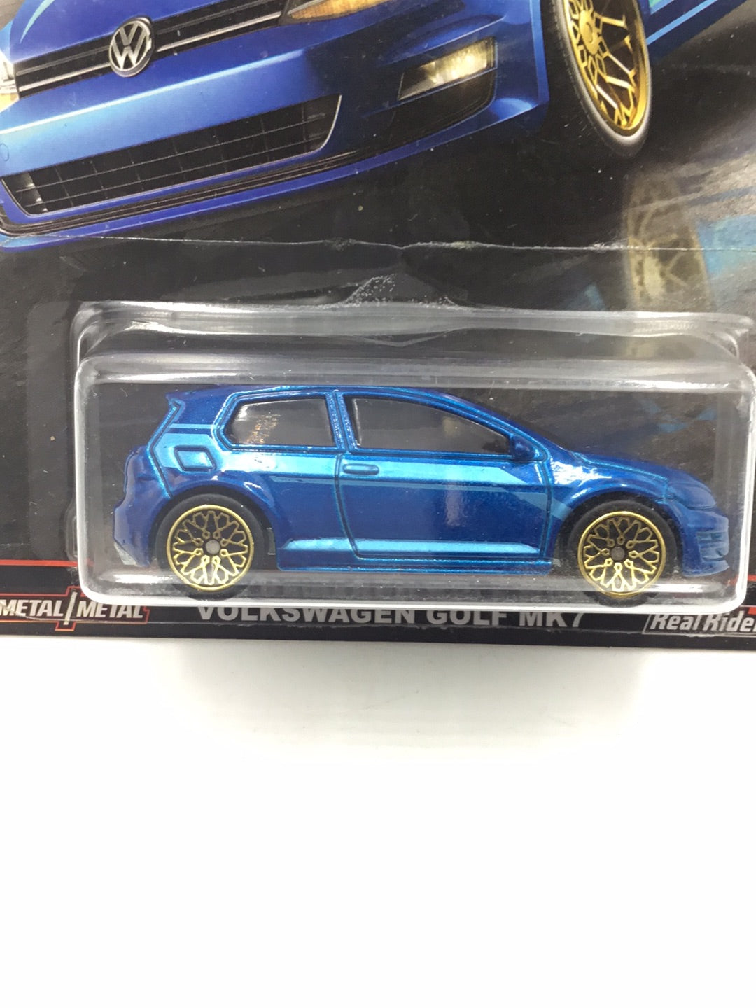 送料無料HOT WHEELS EURO STYLE BLUE VOLKSWAGEN GOLF MK7 4/5並行輸入-