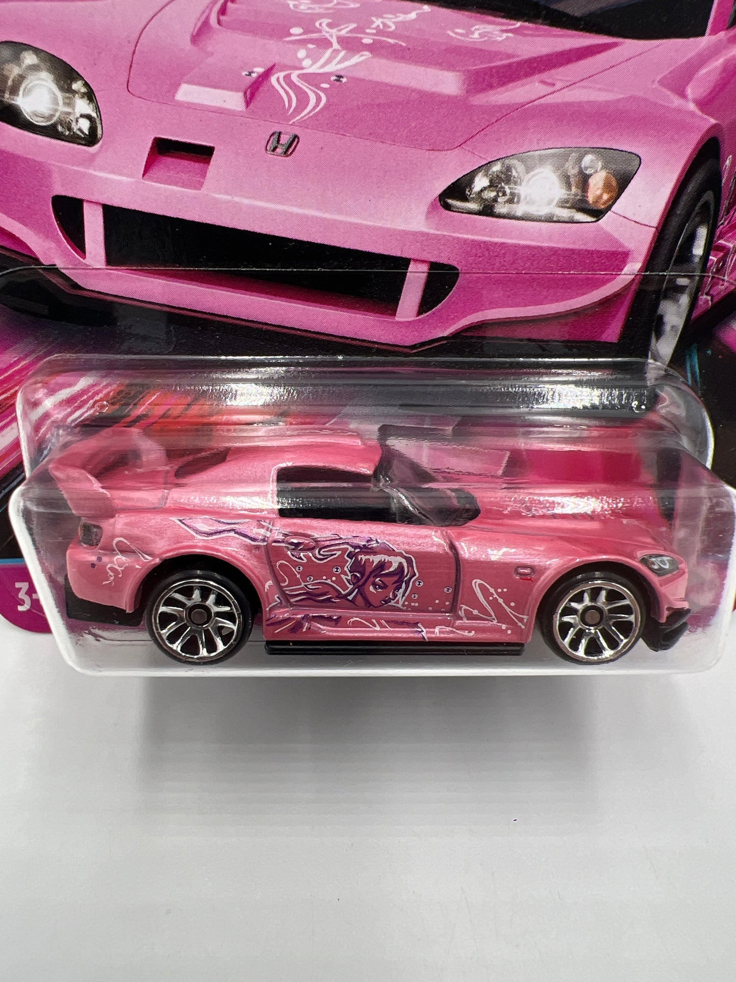 2024 Hot Wheels Fast and Furious Women of Fast #1 Suki Honda S2000 Pink W/Protector