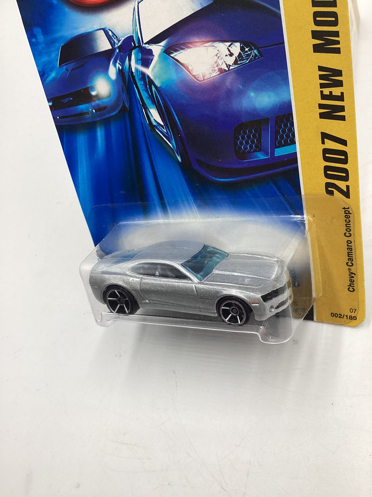 2007 Hot Wheels New Models #2 Chevy Camaro Concept Silver 2C