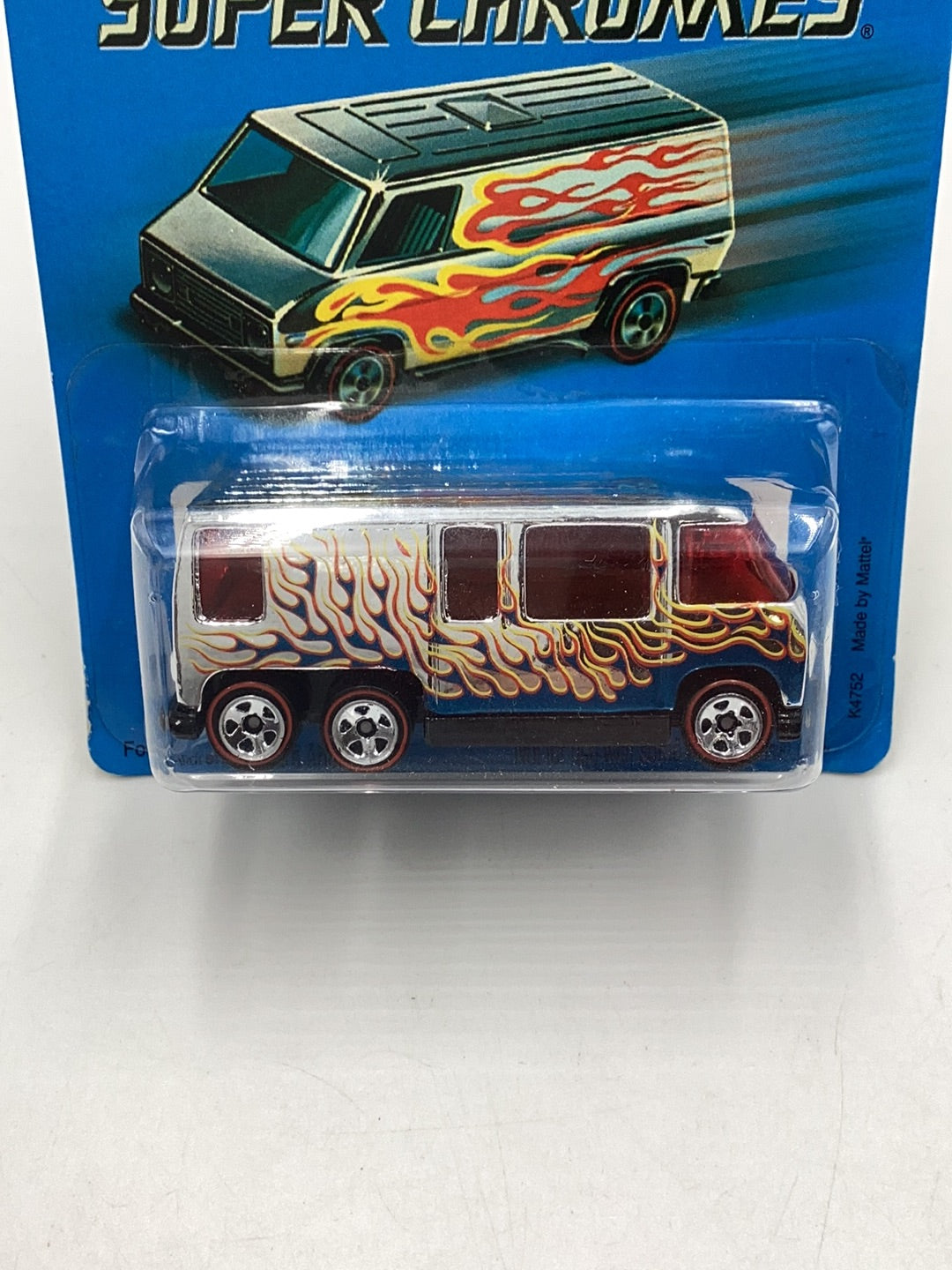 Hot Wheels Super Chromes GMC Motorhome *BAD CARD* 158C