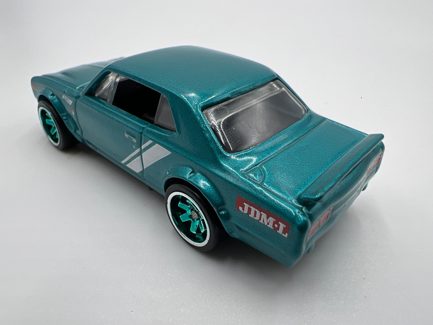 Hot Wheels Nissan Skyline H/T 2000GT-X Teal CUSTOM