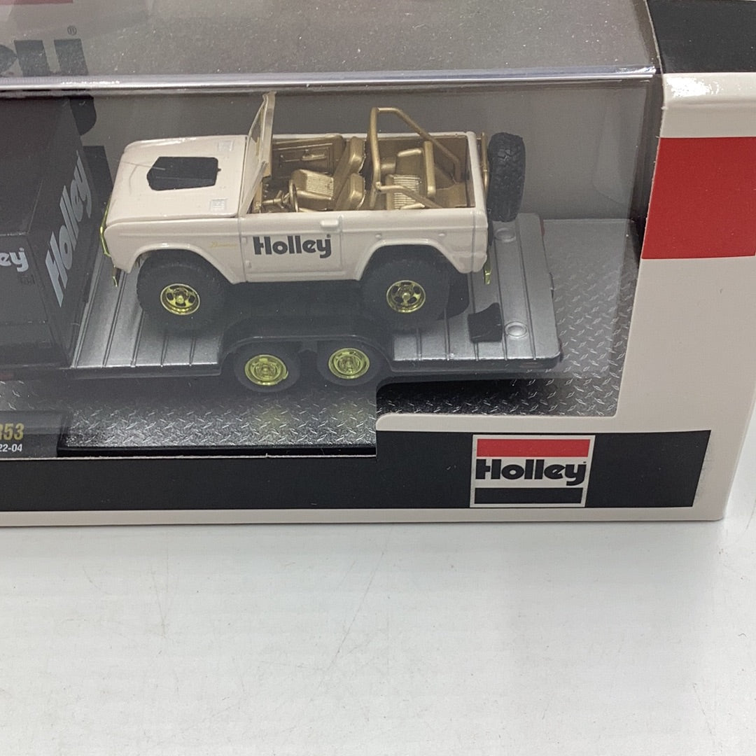 M2 Machines Holley Chase 1969 Ford F-100 Ranger Truck & 1966 Ford Bronco Chase R53