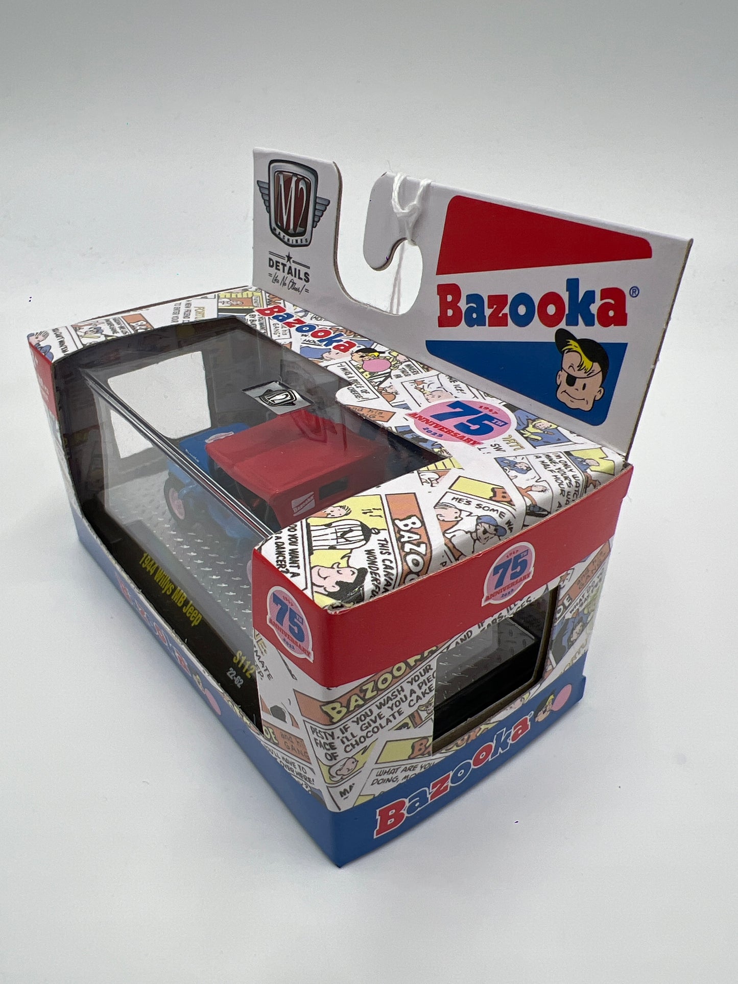 M2 Machines Bazooka 75th Anniversary 1944 Willys MB Jeep S112