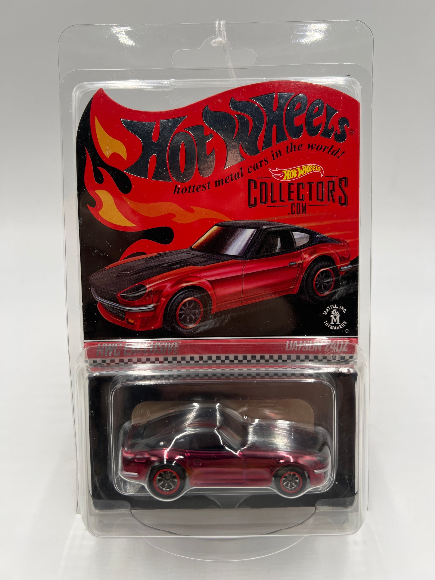 Hot Wheels RLC HWC Exclusive #2452/6500 Datsun 240Z Red/Black W/Protector