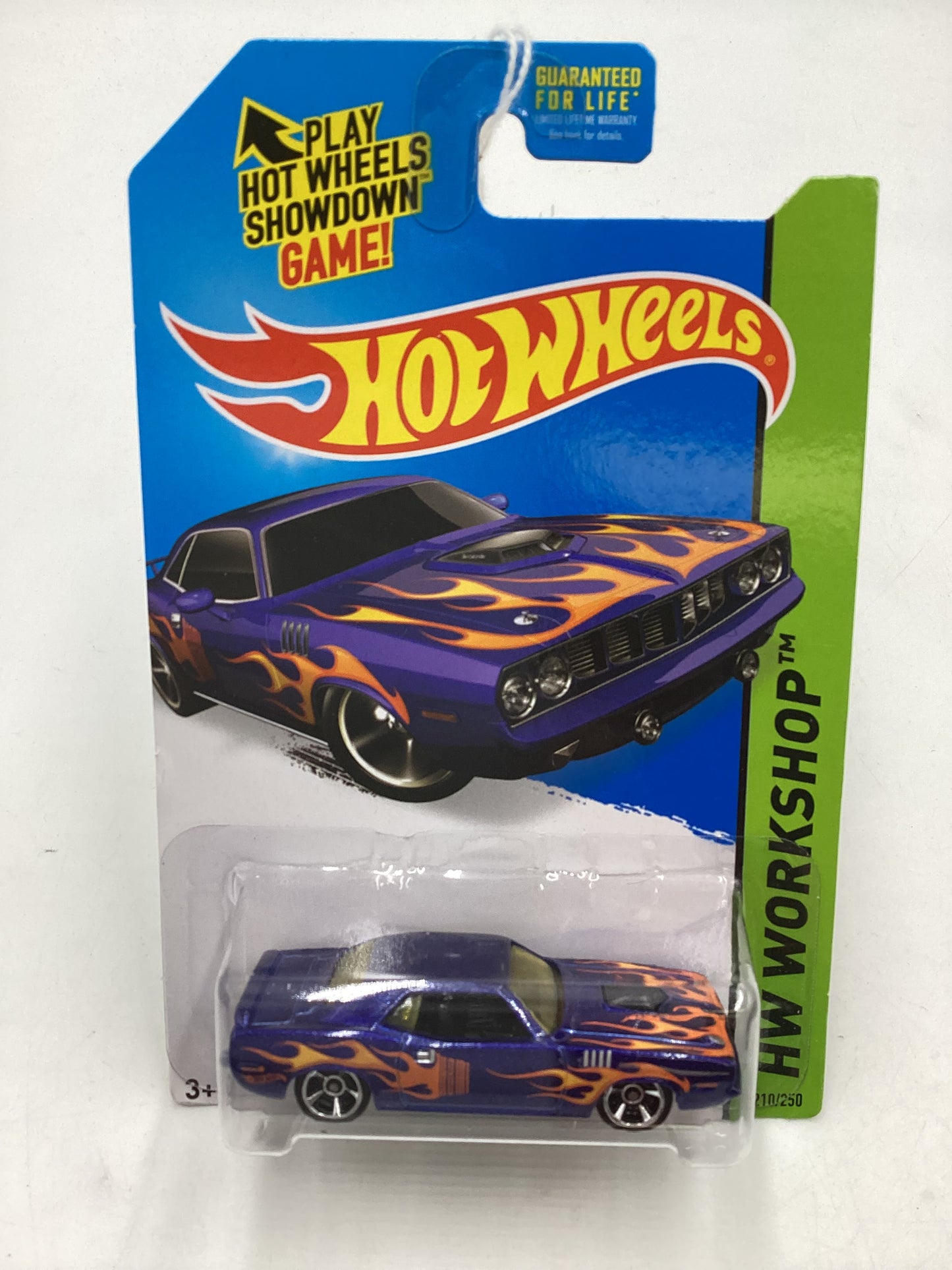 2015 Hot Wheels Workshop #210 71 Hemi Cuda Blue 55C