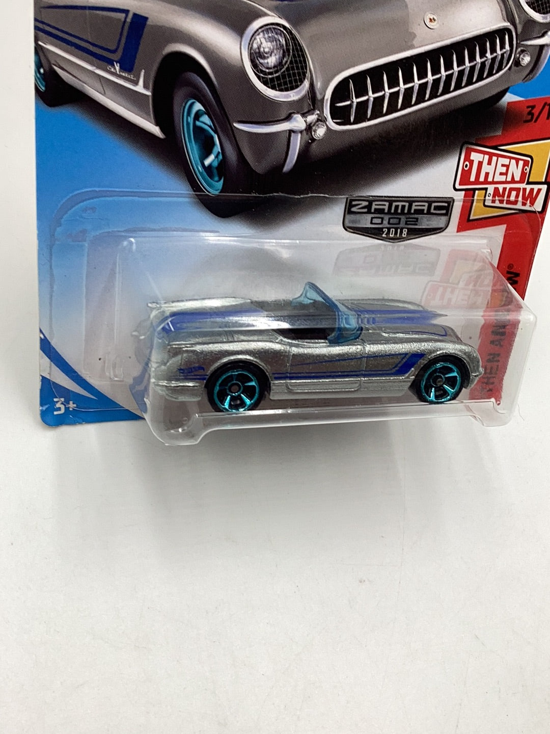2018 hot wheels Zamac #2 55 Corvette 145E