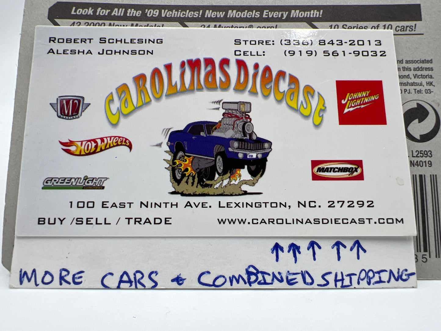 2009 Hot Wheels New Models #16 Kmart Exclusive AMC Javelin AMX Black 239A