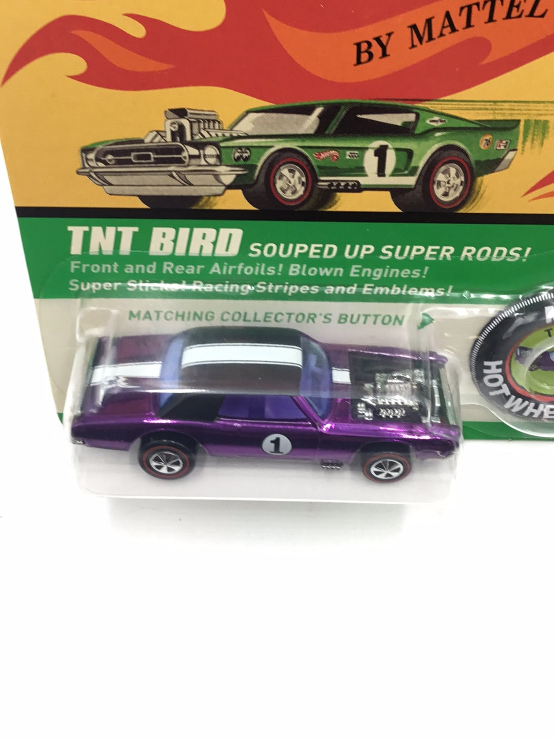 hot wheels redline club RLC Tnt Bird Number 2503 of 5000 with protector