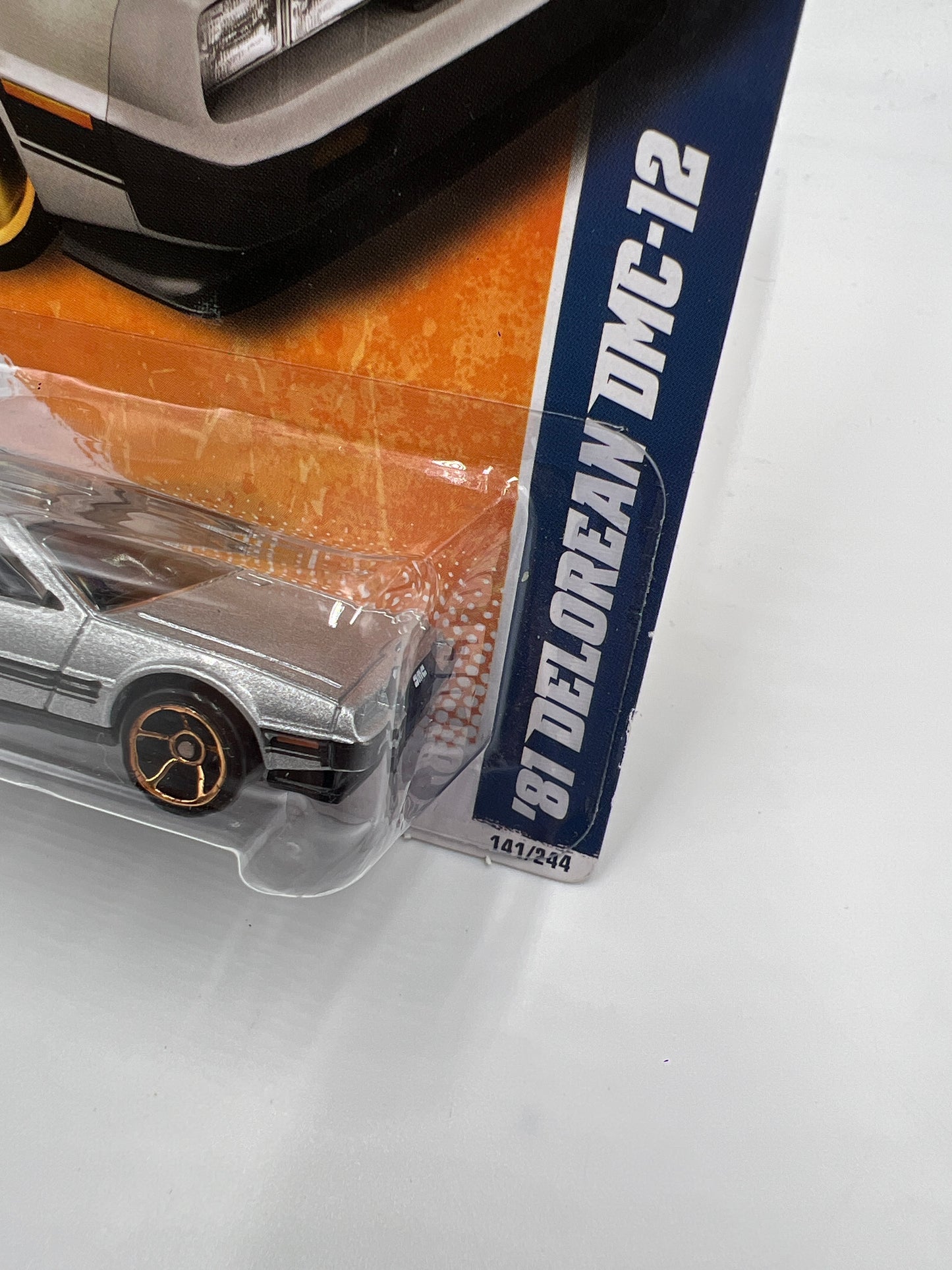 2011 Hot Wheels Faster Than Ever #141 81 Delorean DMC-12 Silver