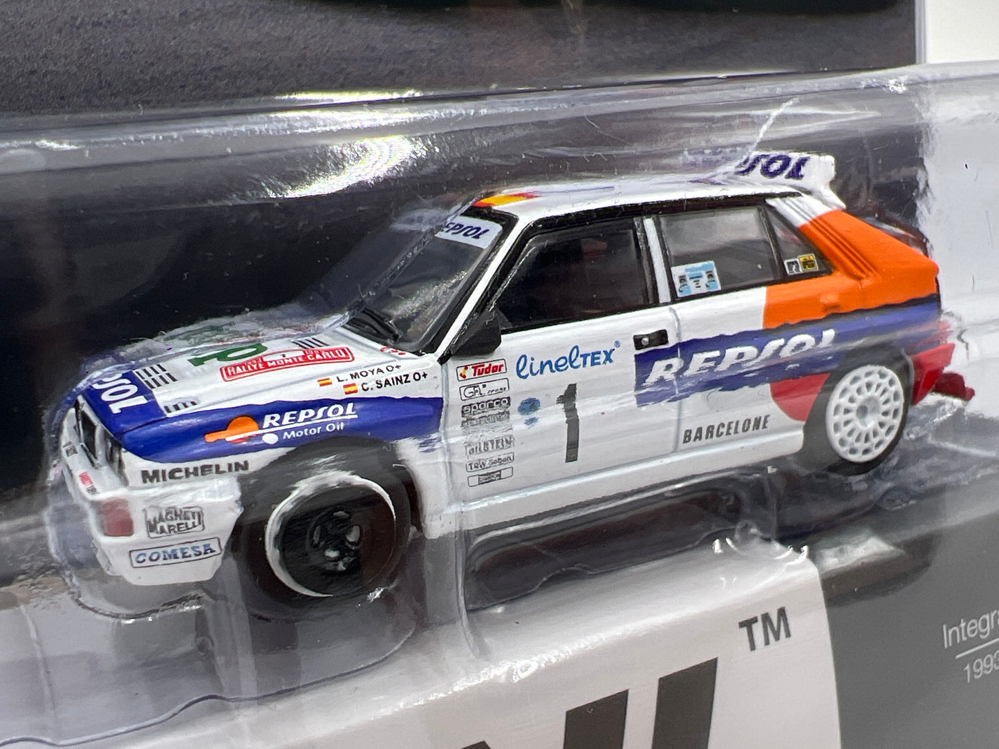 Mini GT #1131 Lancia Delta HF Integrale Evoluzione #1 1993 Rallye Monte-Carlo 230C