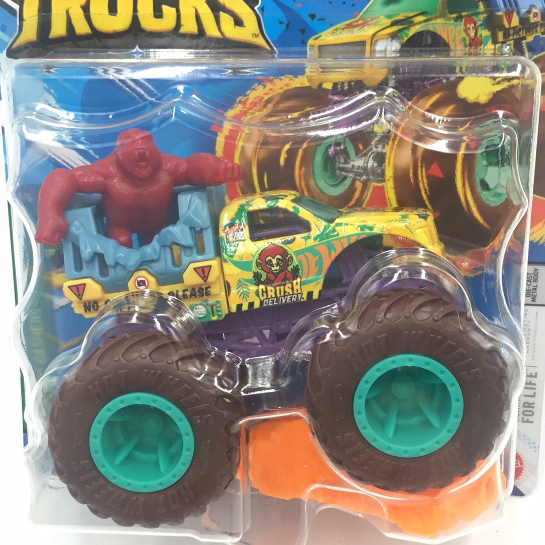 2024 Hot wheels monster Trucks Crush Delivery 3/6 new